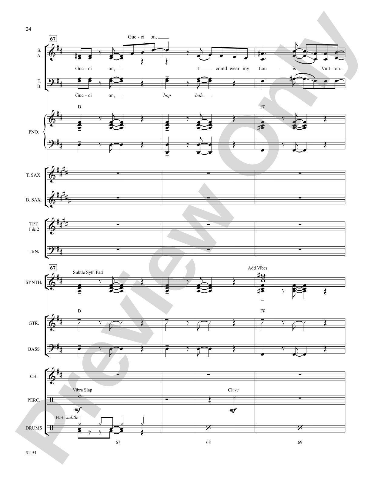 Made You Look: Choral SoundPax