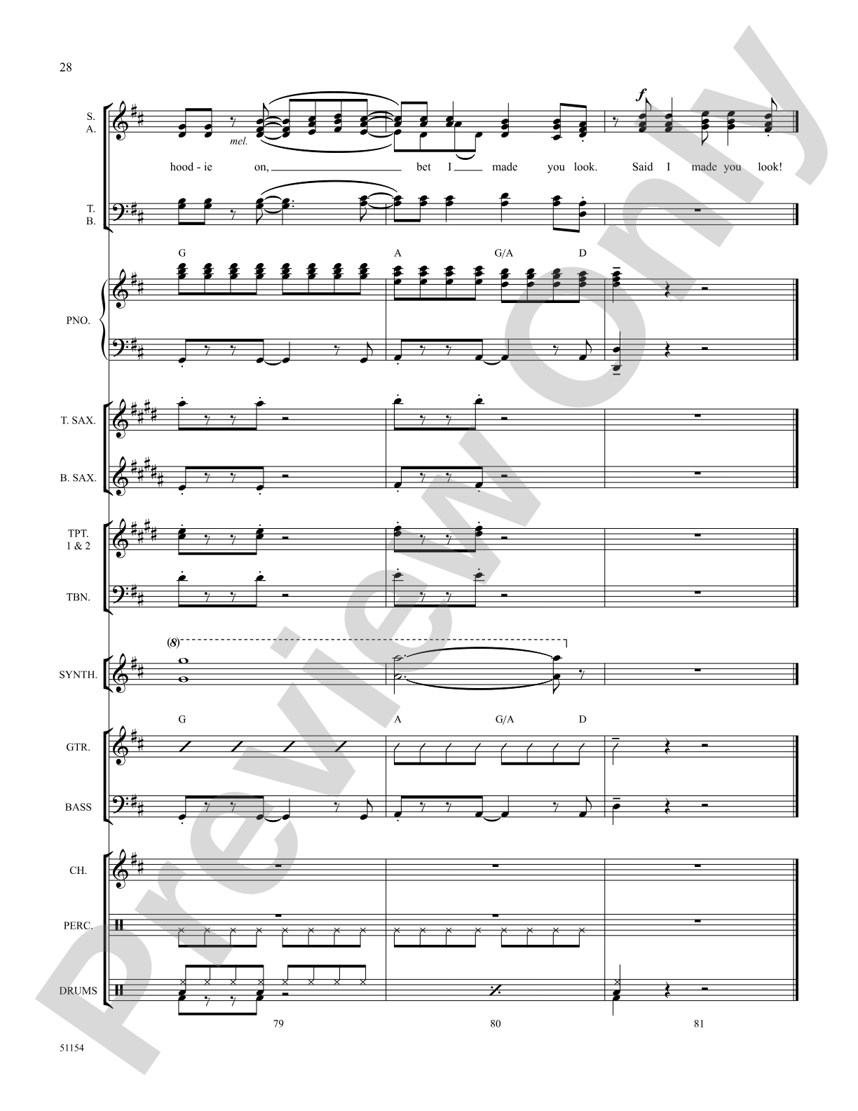 Made You Look: Choral SoundPax