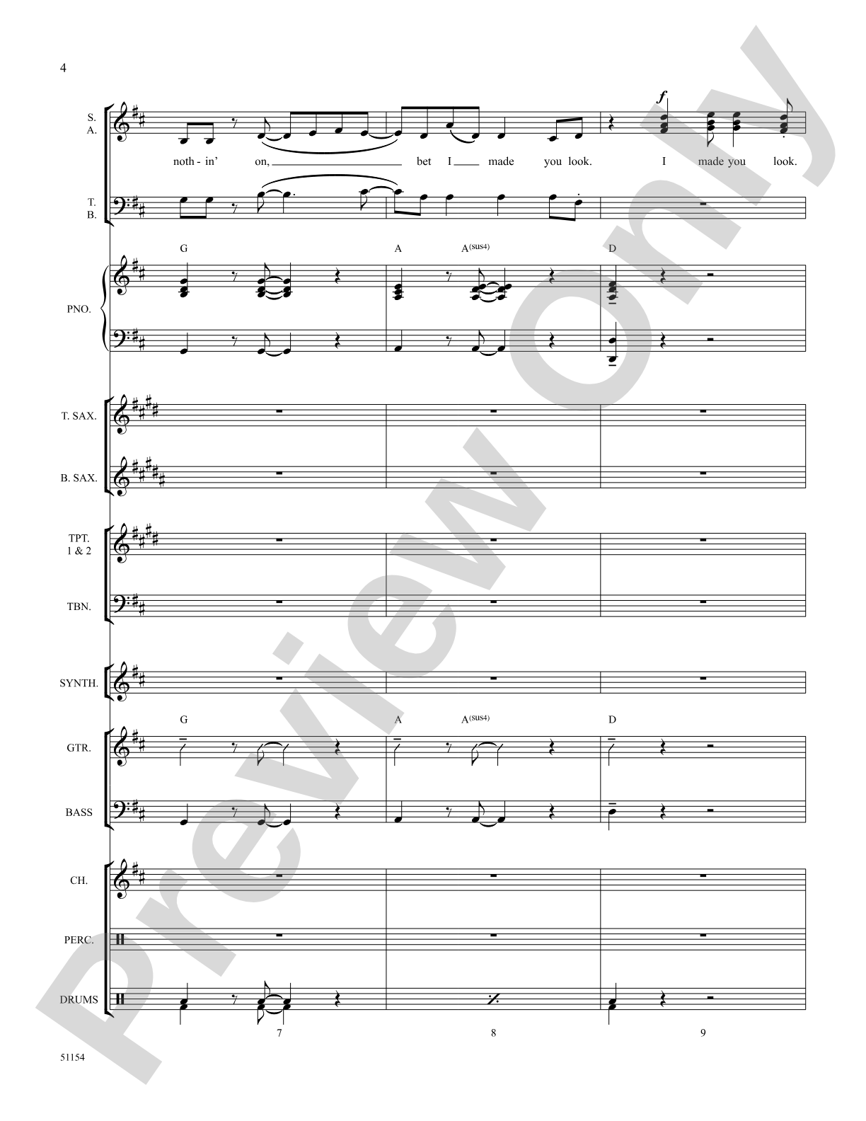 Made You Look: Choral SoundPax