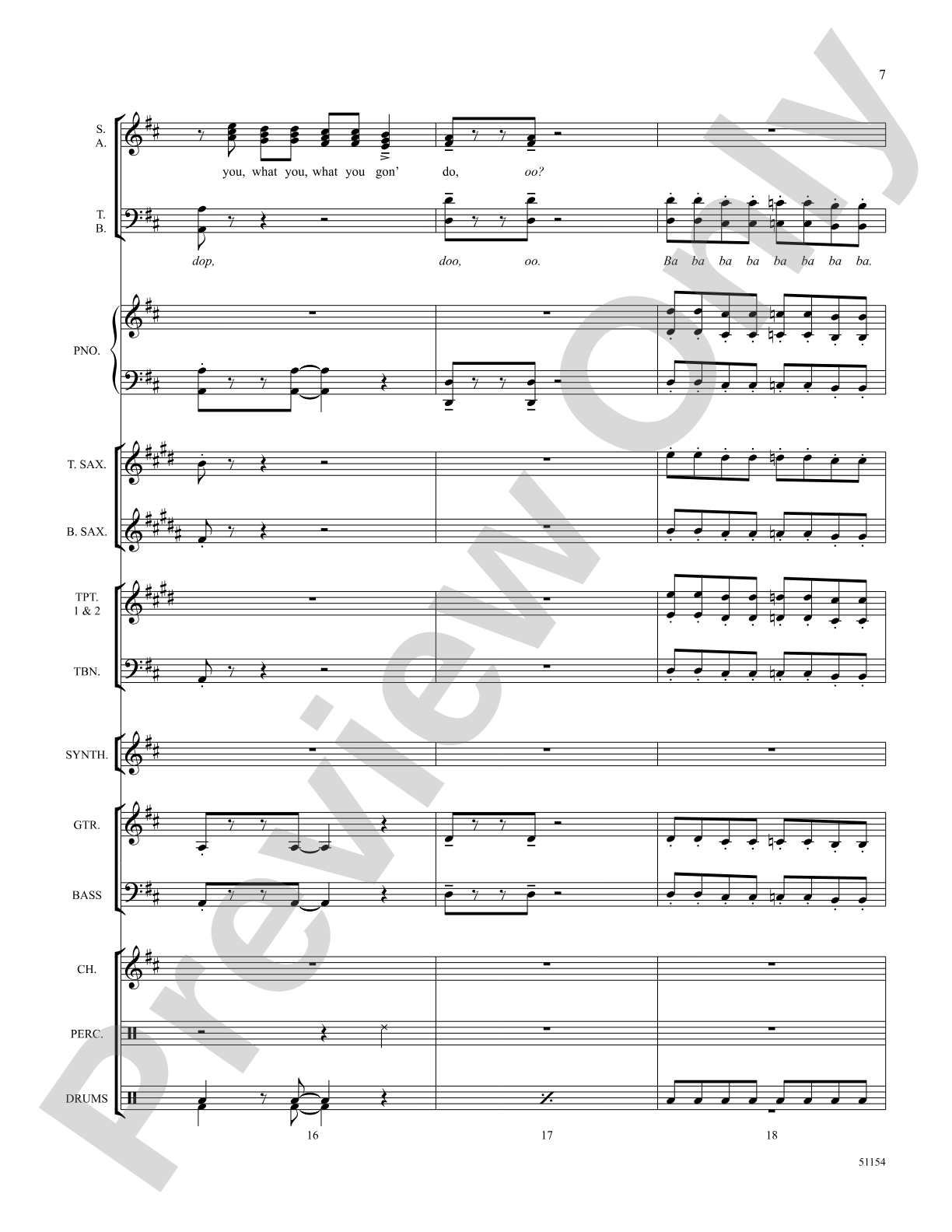 Made You Look: Choral SoundPax
