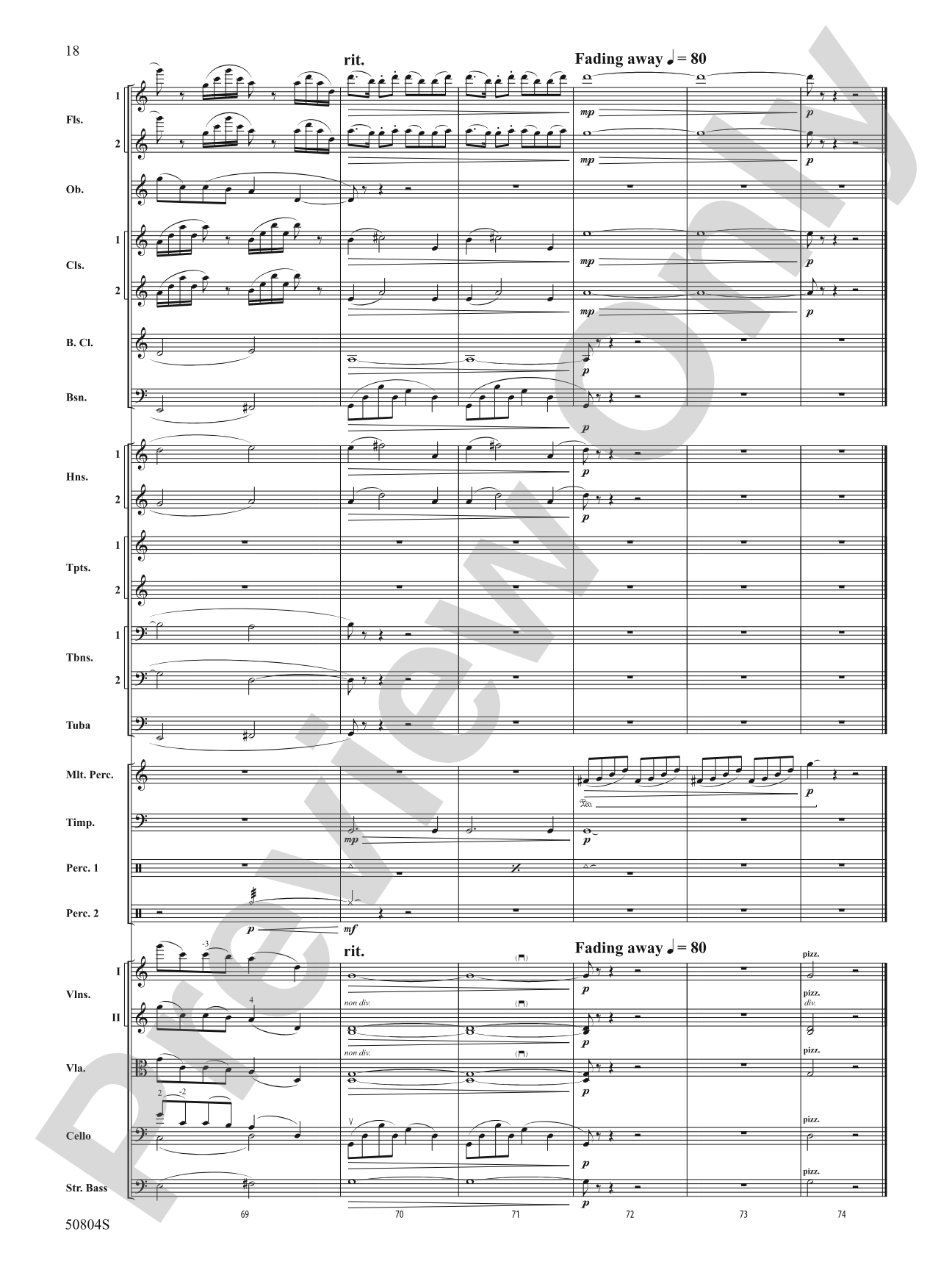 A Childhood Remembered: Full Orchestra Conductor Score & Parts