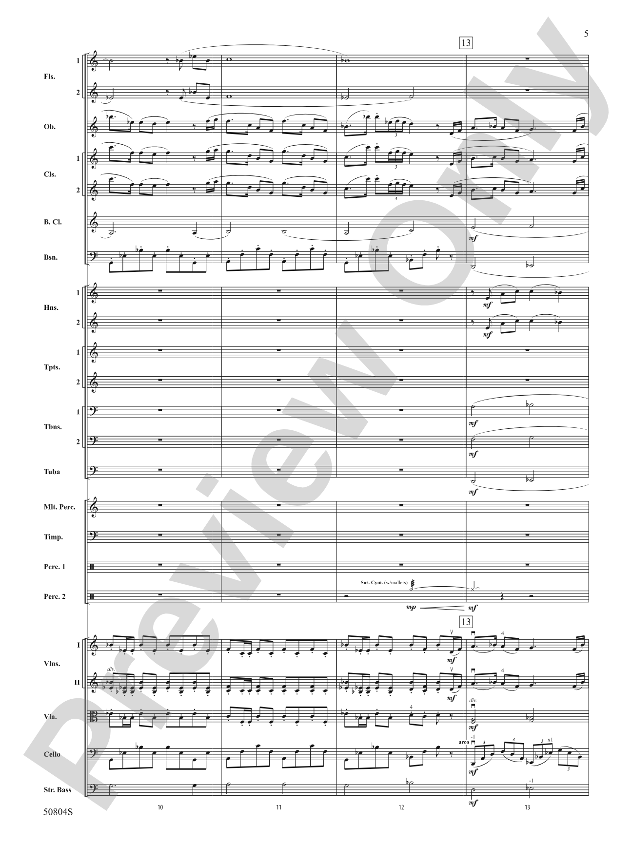 A Childhood Remembered: Full Orchestra Conductor Score & Parts