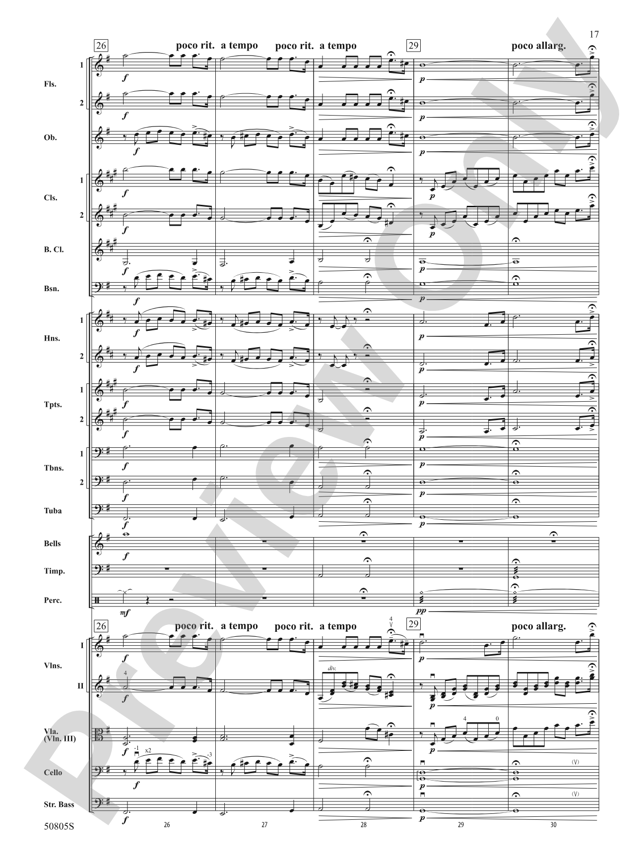 Two Puccini Arias: Full Orchestra Conductor Score & Parts