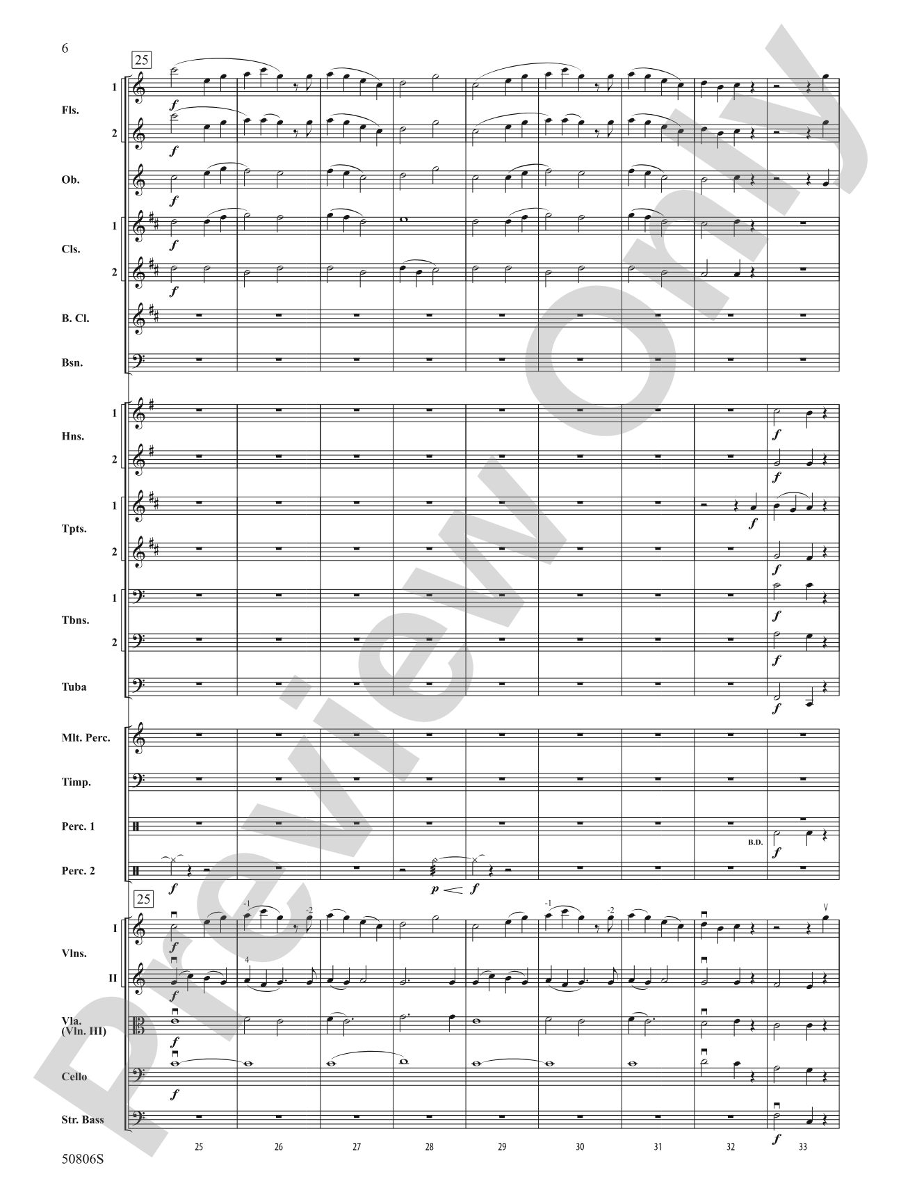 Prairie Dance: Full Orchestra Conductor Score & Parts