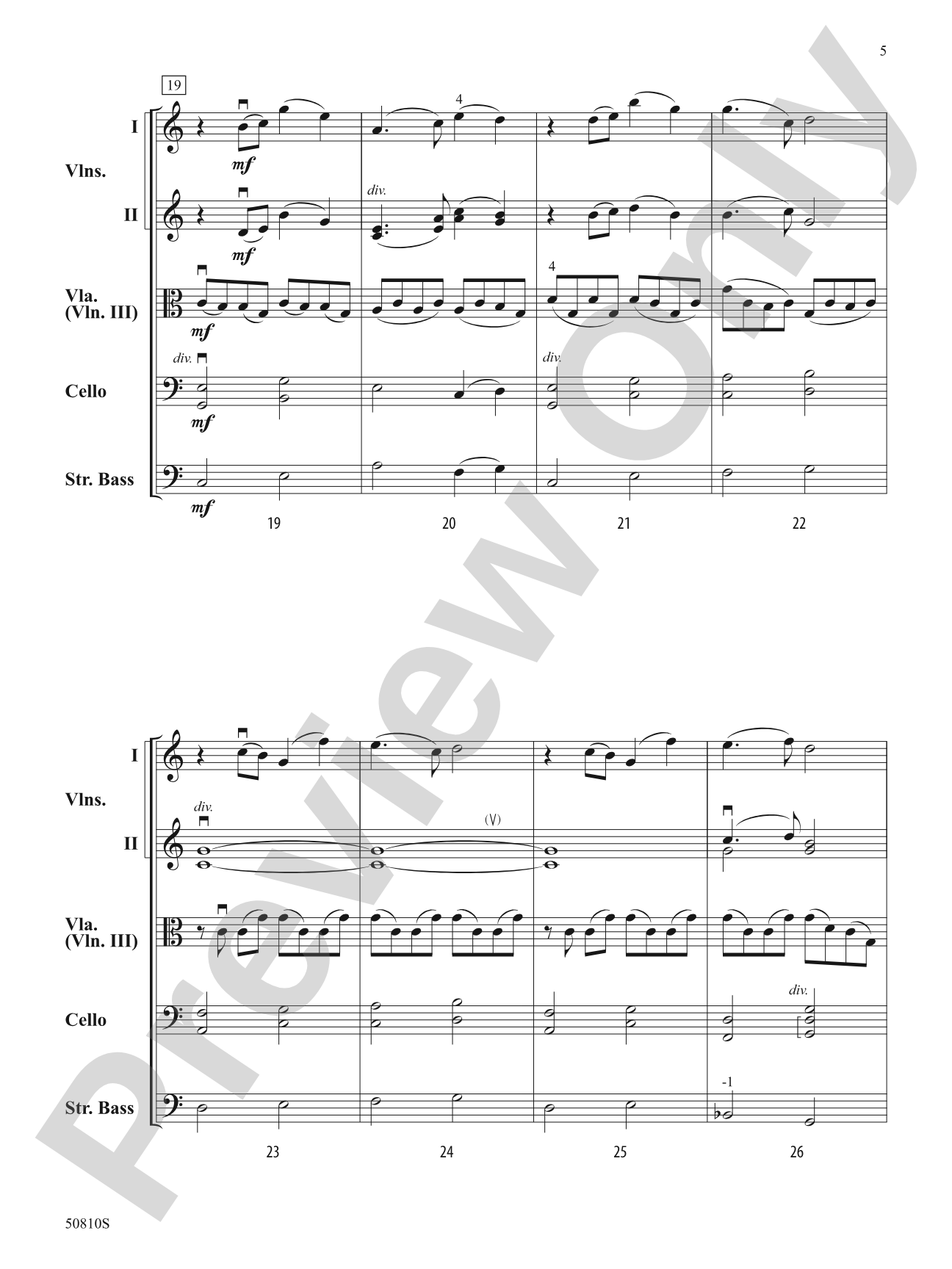Compassion: String Orchestra Conductor Score & Parts