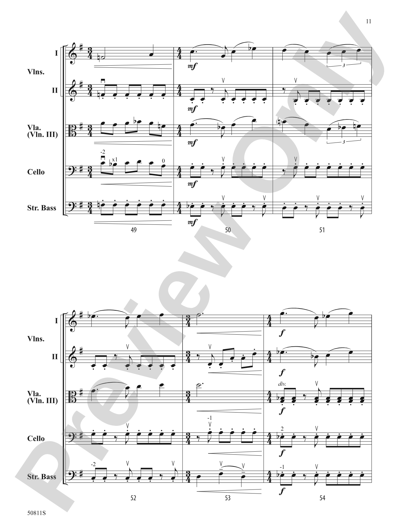 Incredible Voyage: String Orchestra Conductor Score & Parts