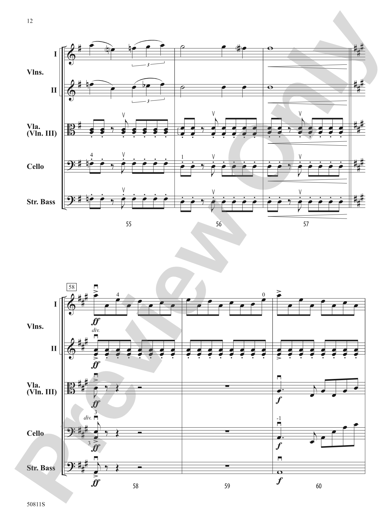 Incredible Voyage: String Orchestra Conductor Score & Parts