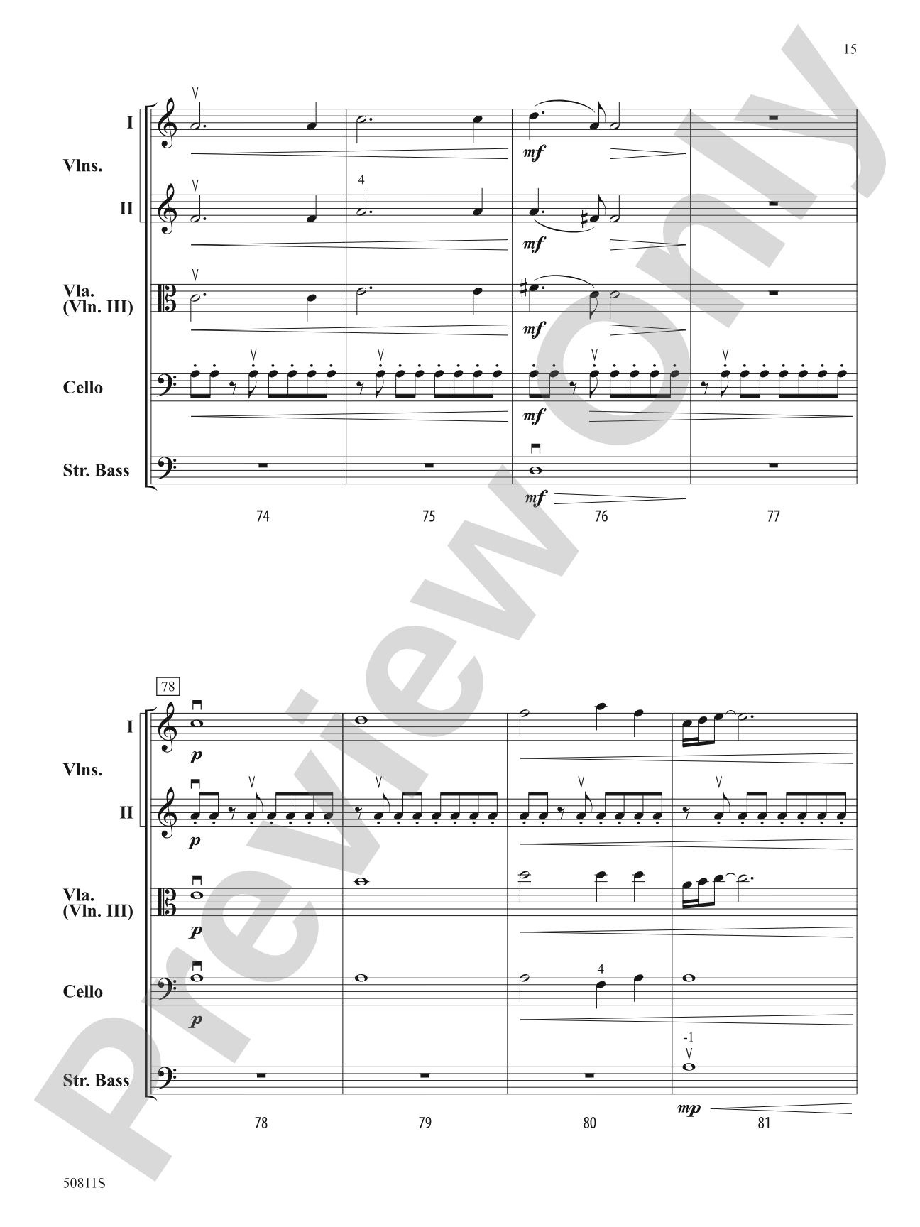 Incredible Voyage: String Orchestra Conductor Score & Parts