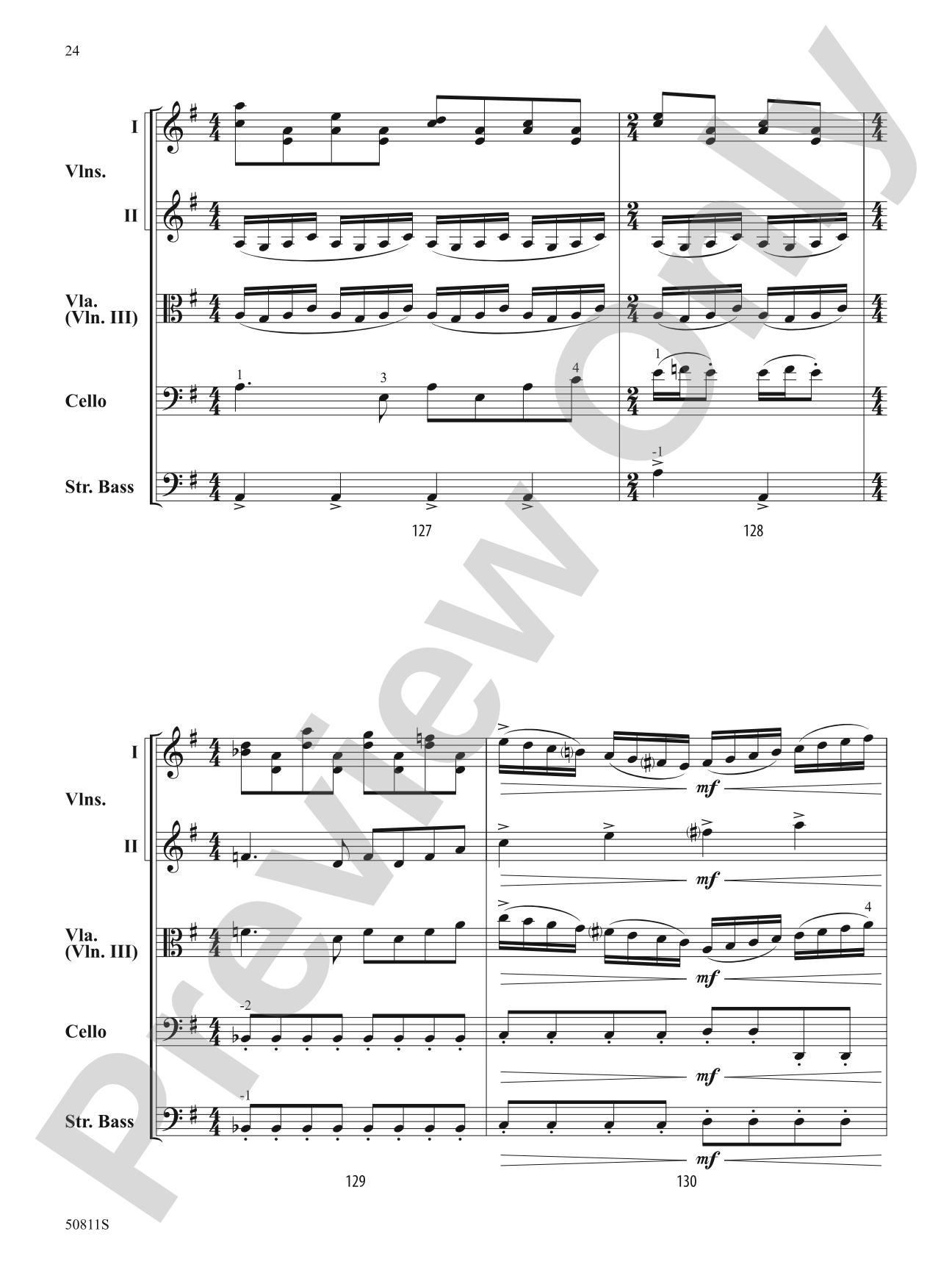 Incredible Voyage: String Orchestra Conductor Score & Parts