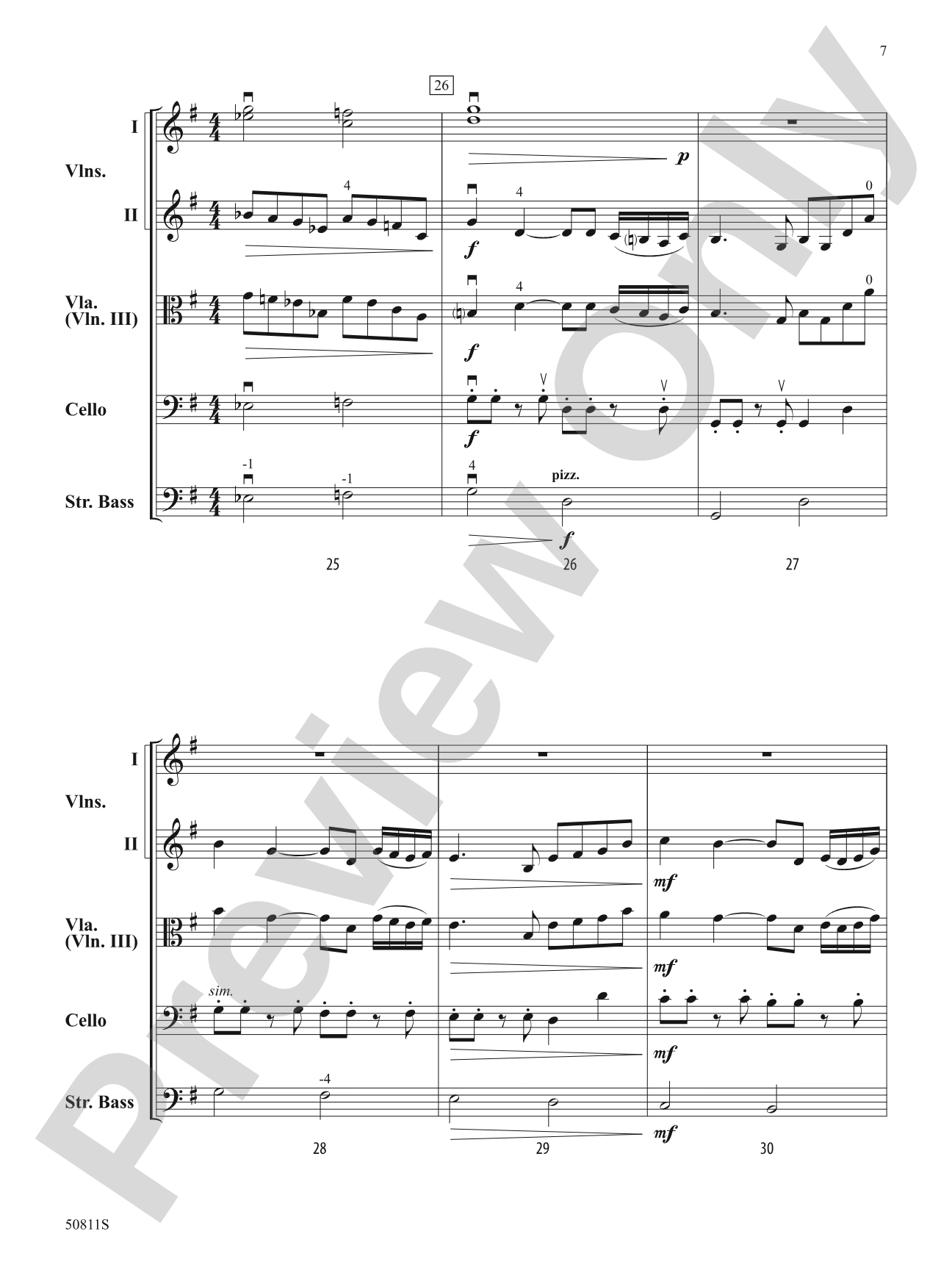 Incredible Voyage: String Orchestra Conductor Score & Parts