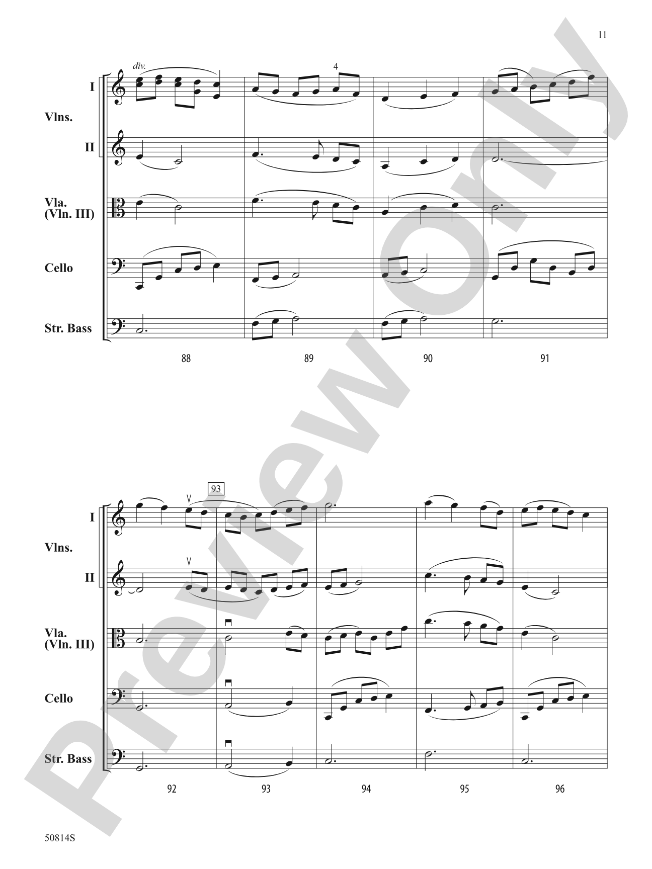 River Valley Waltz: String Orchestra Conductor Score & Parts