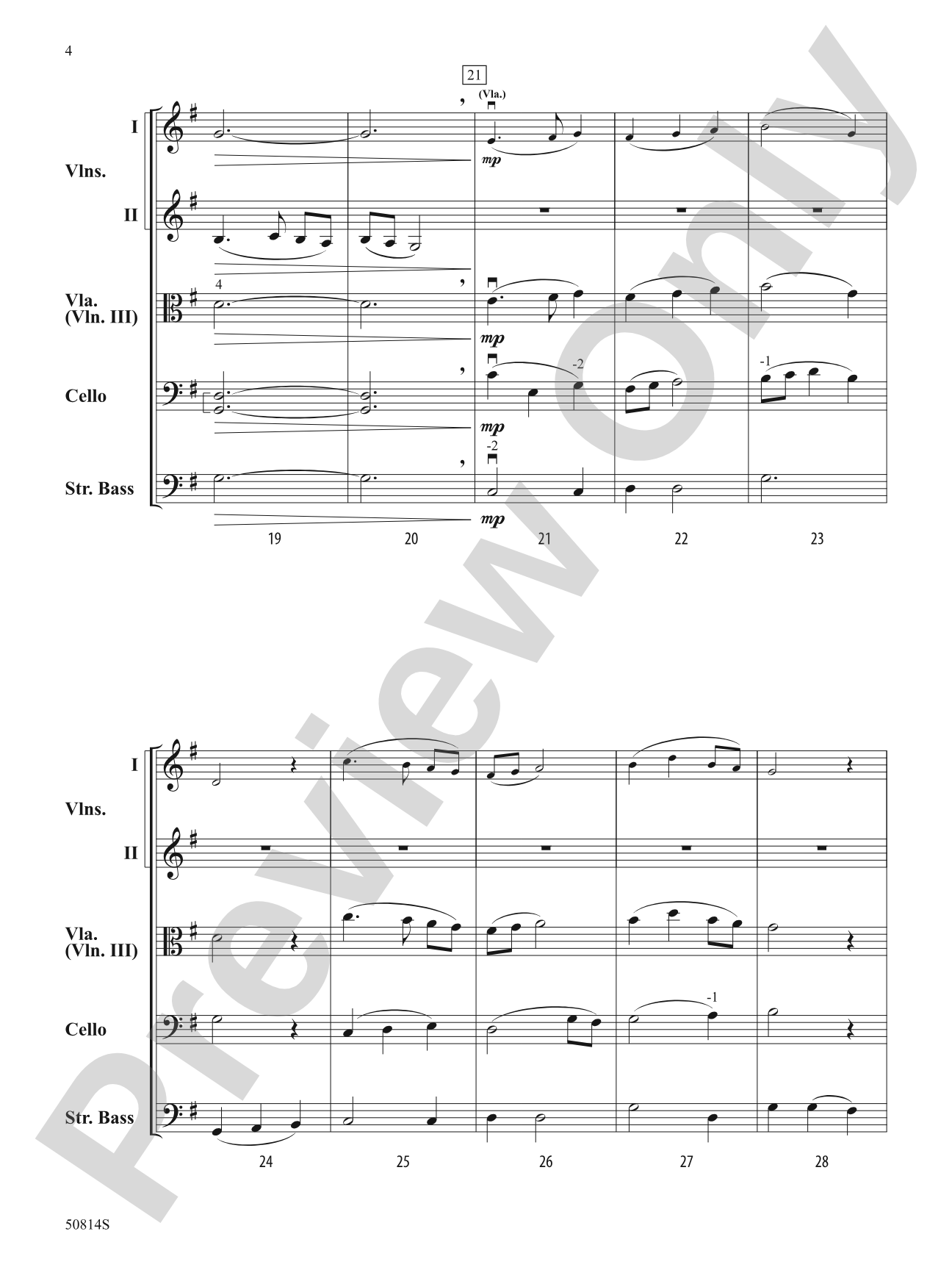 River Valley Waltz: String Orchestra Conductor Score & Parts