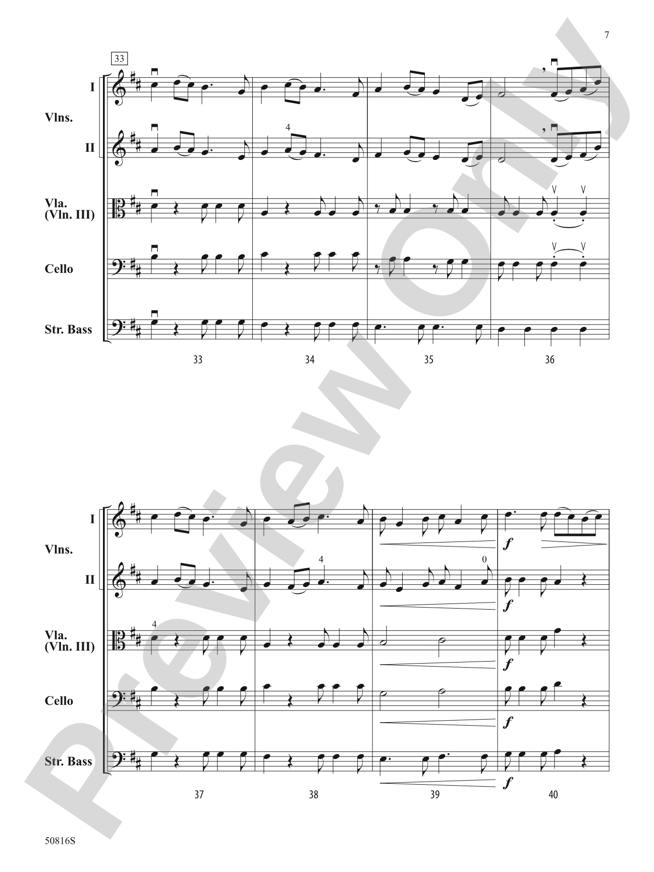 The Courage Within: Score