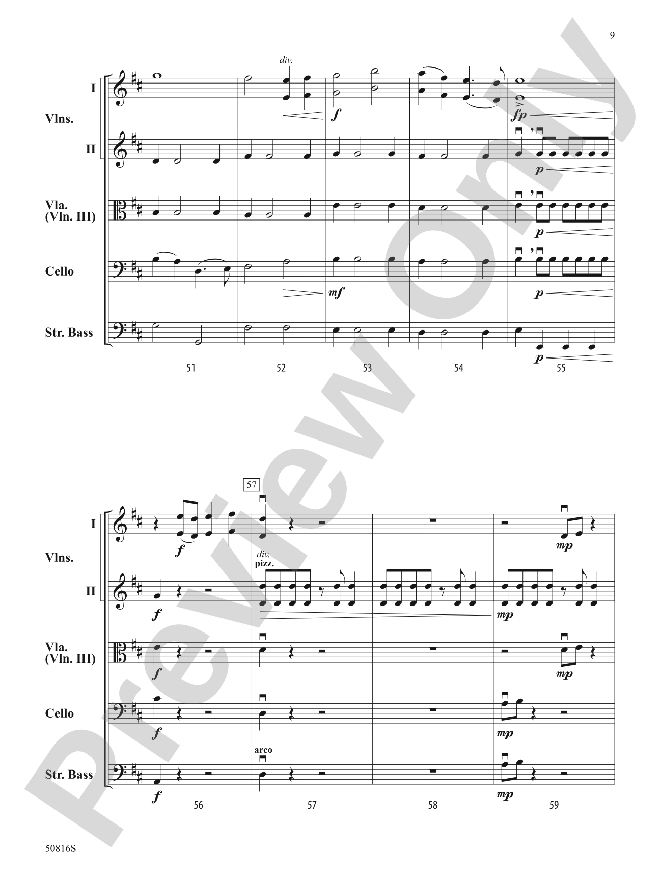 The Courage Within: Score