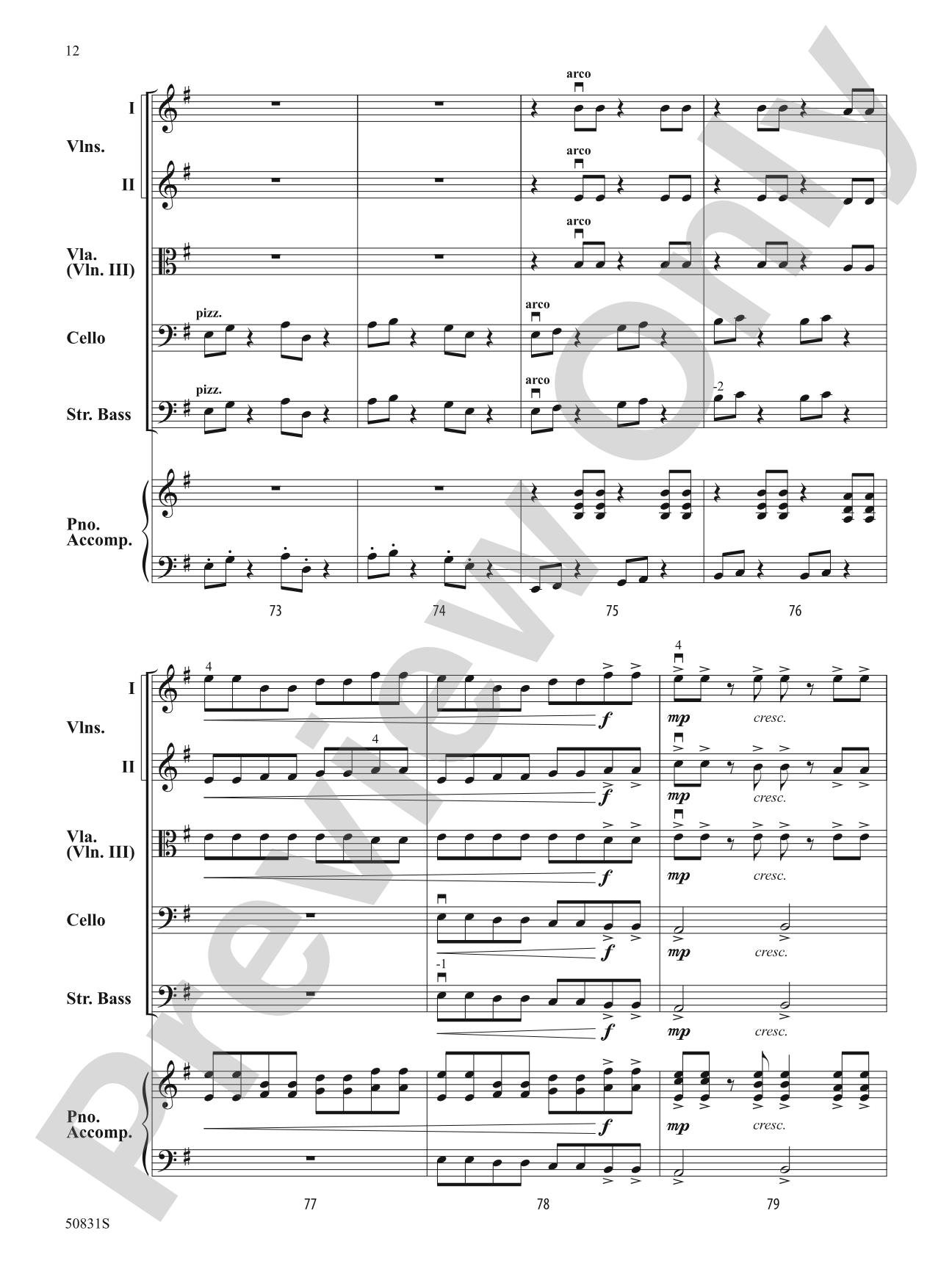Fury: Flexible String Ensemble Score & Parts