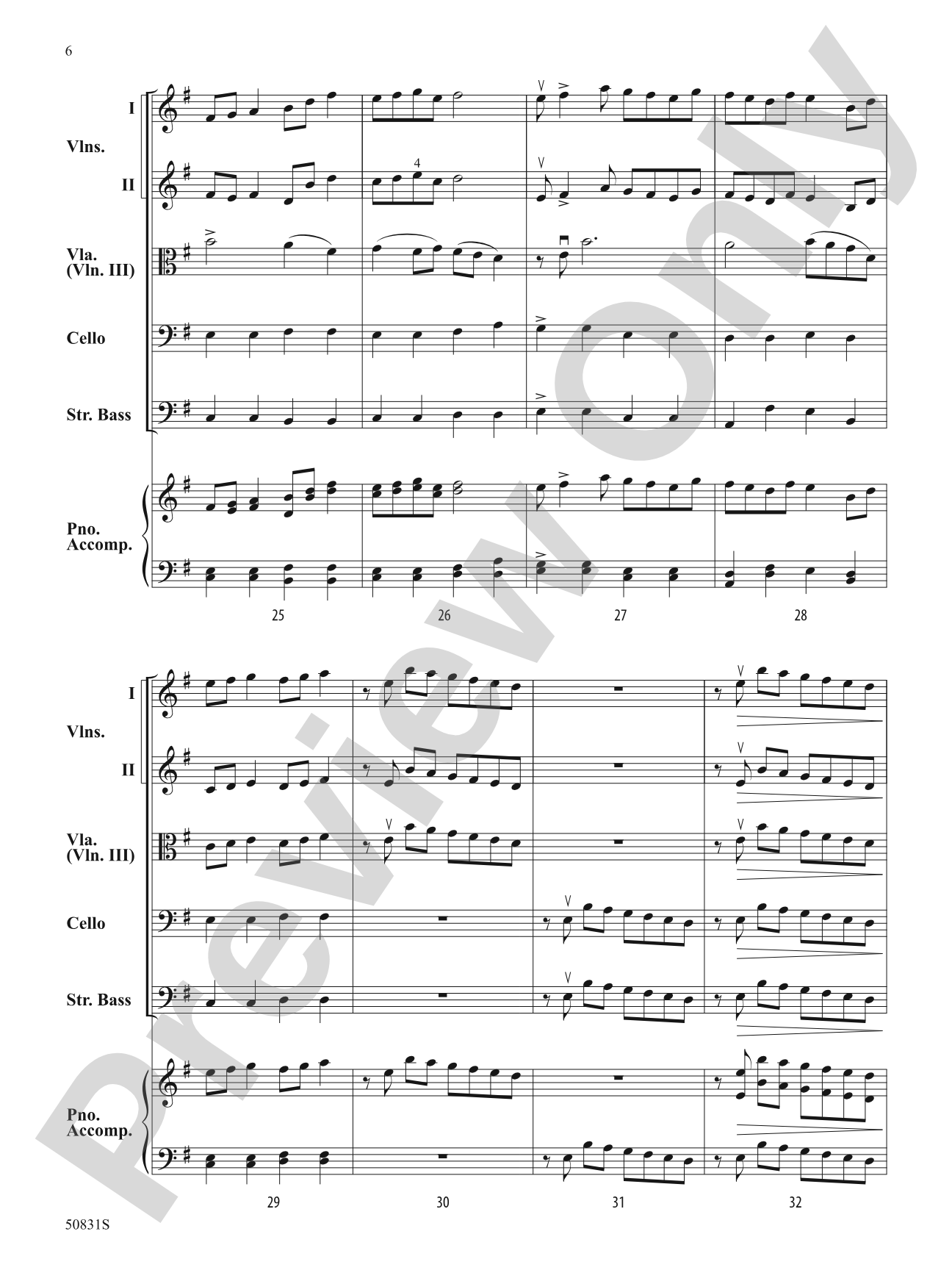 Fury: Flexible String Ensemble Score & Parts