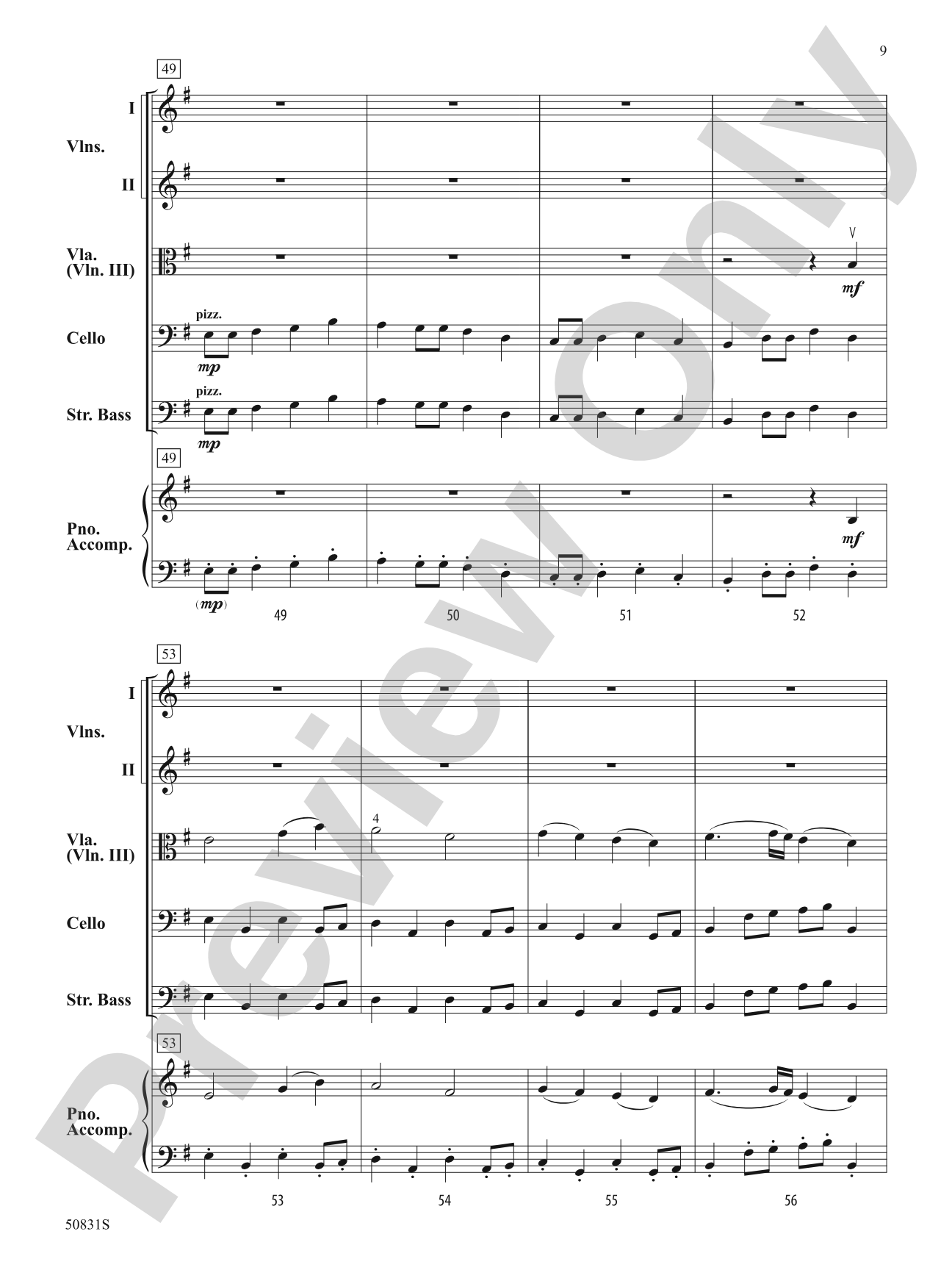Fury: Flexible String Ensemble Score & Parts