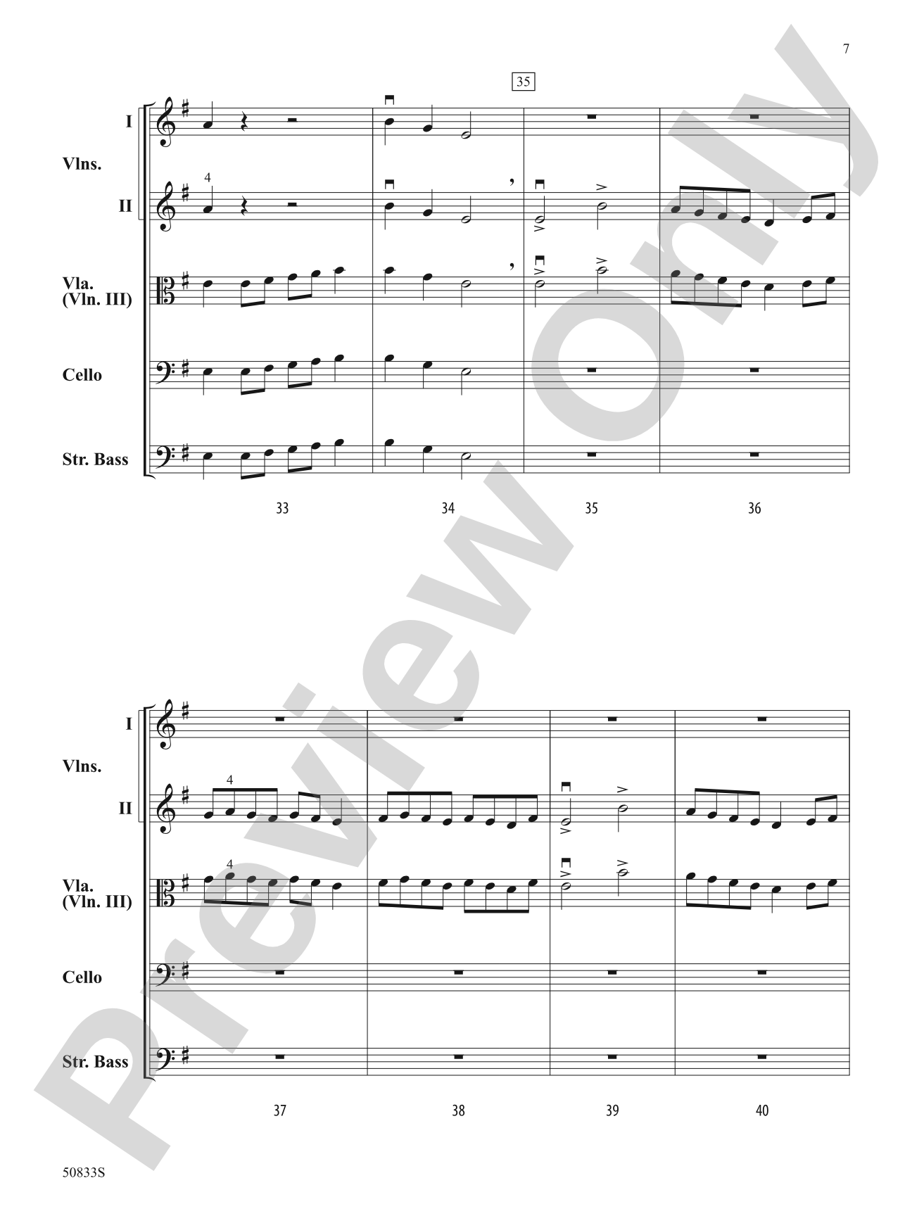 Rustic Warriors: String Orchestra Conductor Score & Parts