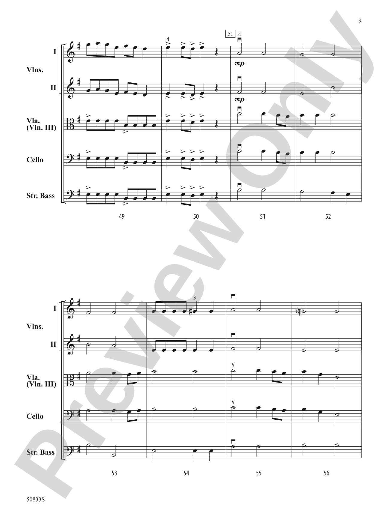 Rustic Warriors: String Orchestra Conductor Score & Parts