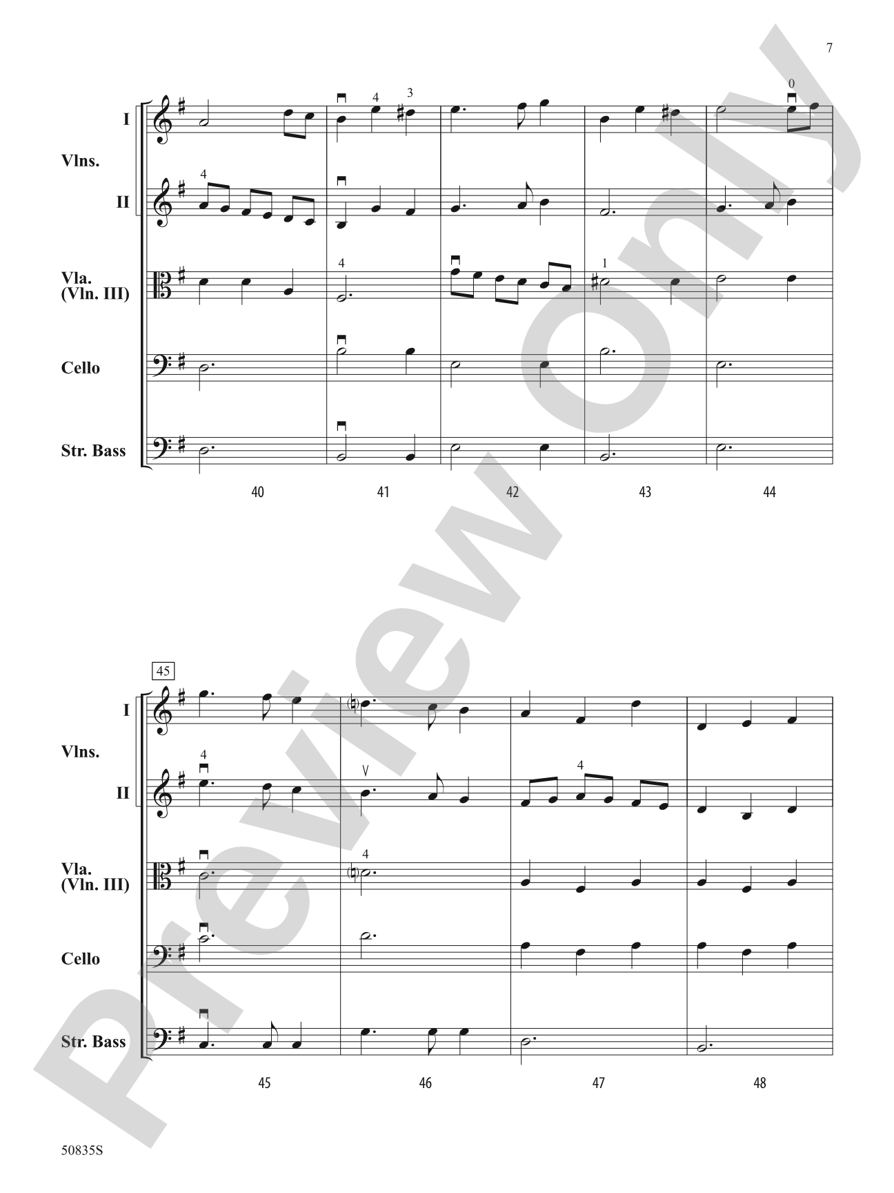 Captain O'Kane's Lament: String Orchestra Conductor Score & Parts
