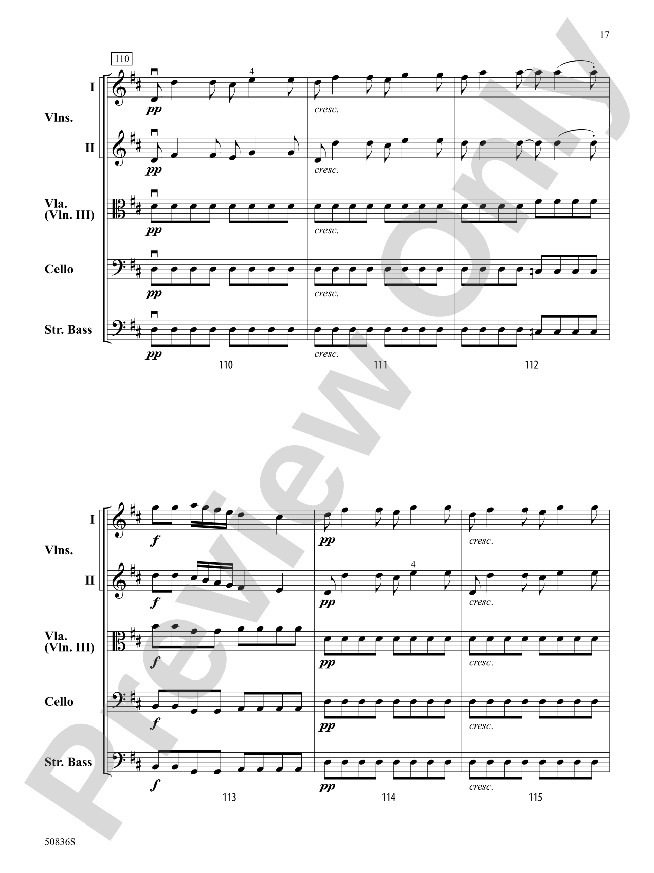 Symphony Concertante No. 1: String Orchestra Conductor Score & Parts