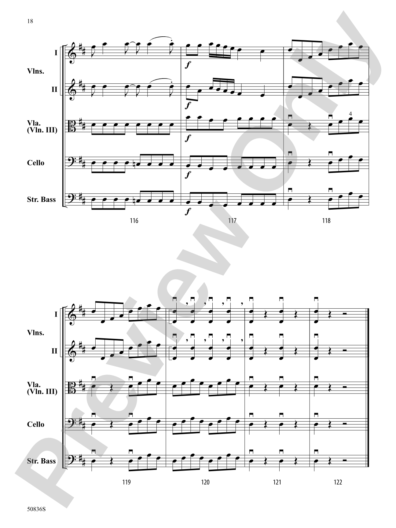 Symphony Concertante No. 1: String Orchestra Conductor Score & Parts
