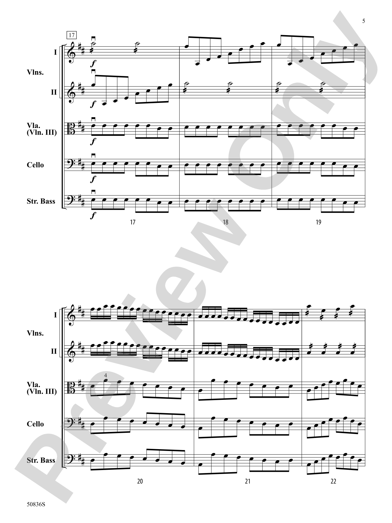 Symphony Concertante No. 1: String Orchestra Conductor Score & Parts