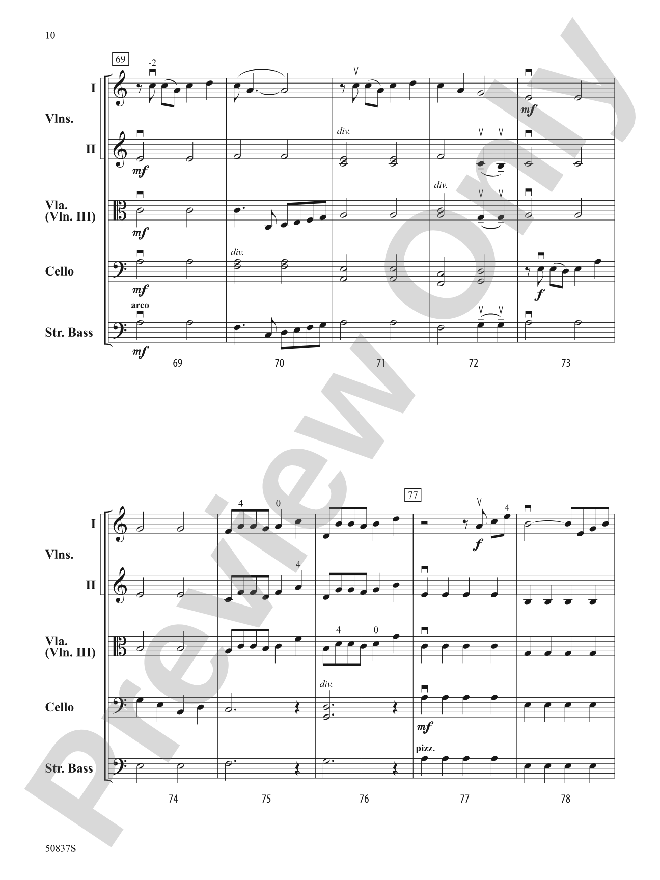 Long Journey Home: Flexible String Ensemble Score & Parts