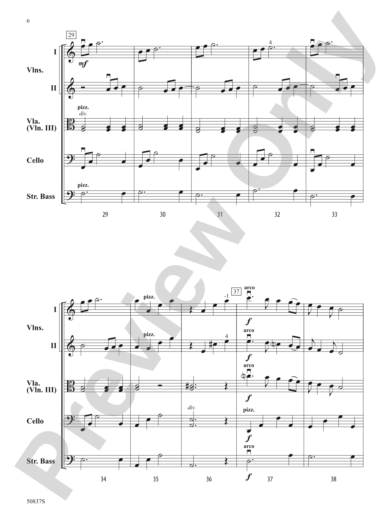 Long Journey Home: Flexible String Ensemble Score & Parts