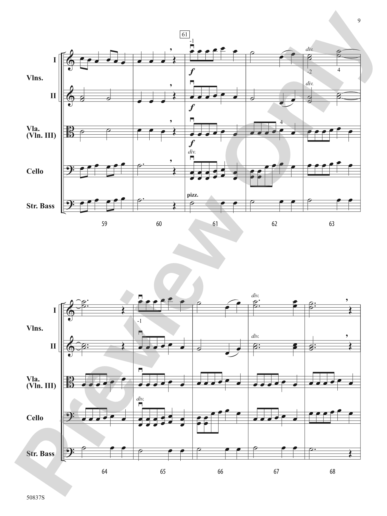 Long Journey Home: Flexible String Ensemble Score & Parts