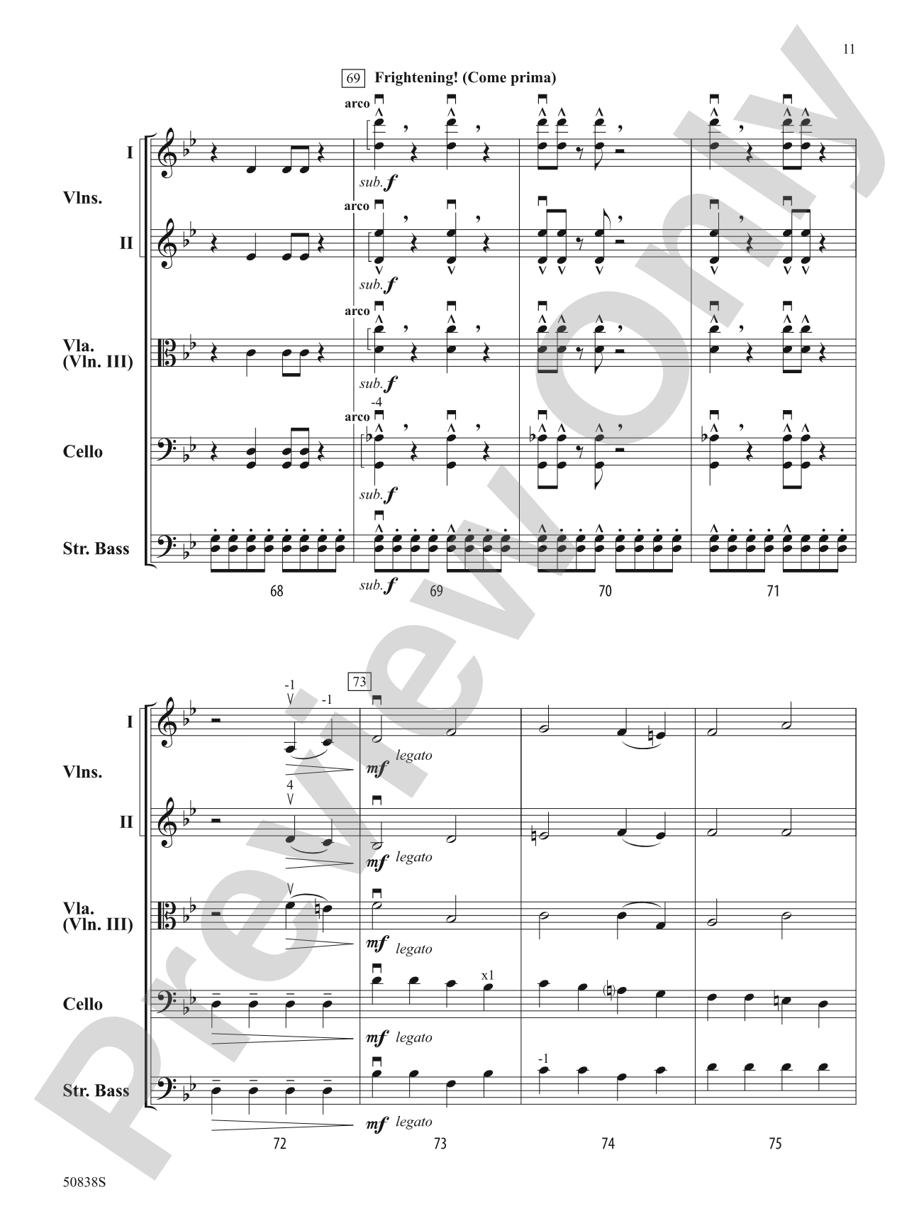 The Shapeshifters: String Orchestra Conductor Score & Parts
