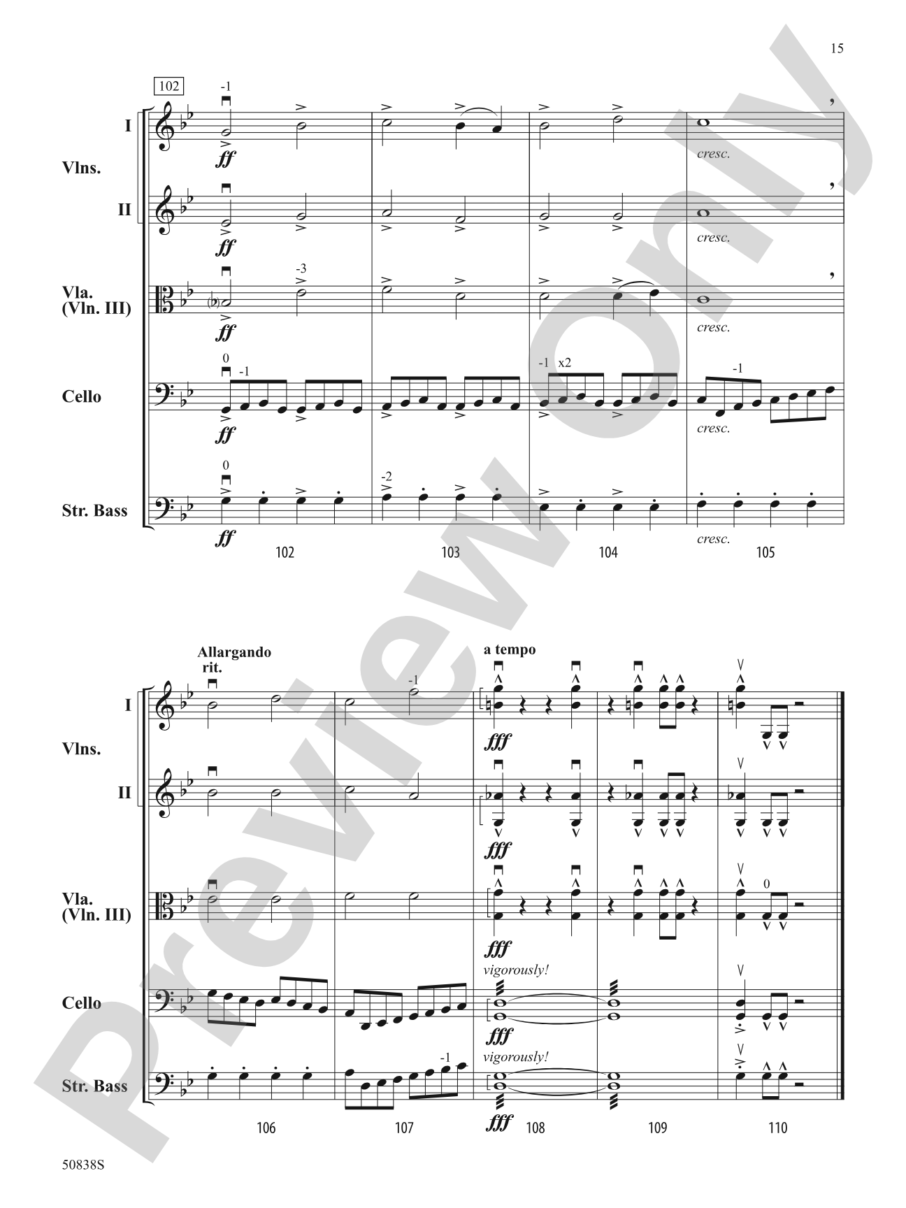 The Shapeshifters: String Orchestra Conductor Score & Parts