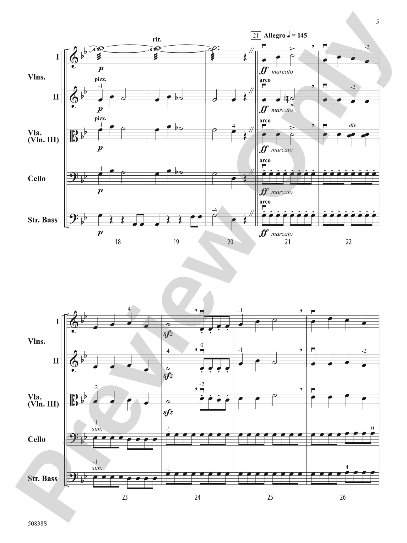 The Shapeshifters: String Orchestra Conductor Score & Parts