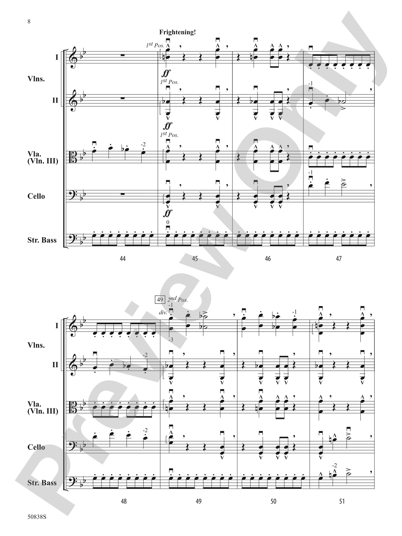 The Shapeshifters: String Orchestra Conductor Score & Parts