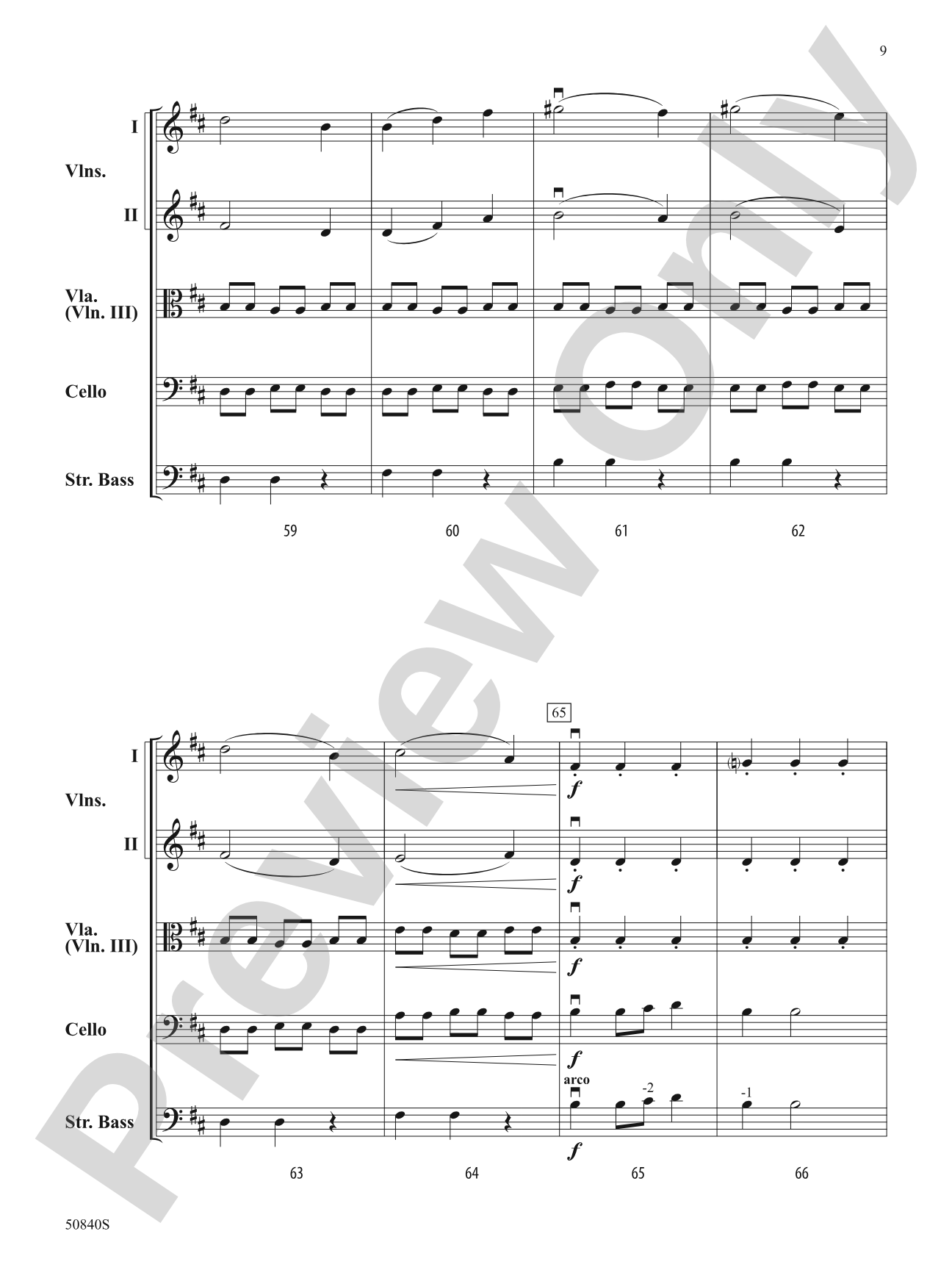 Stone Tower: String Orchestra Conductor Score & Parts