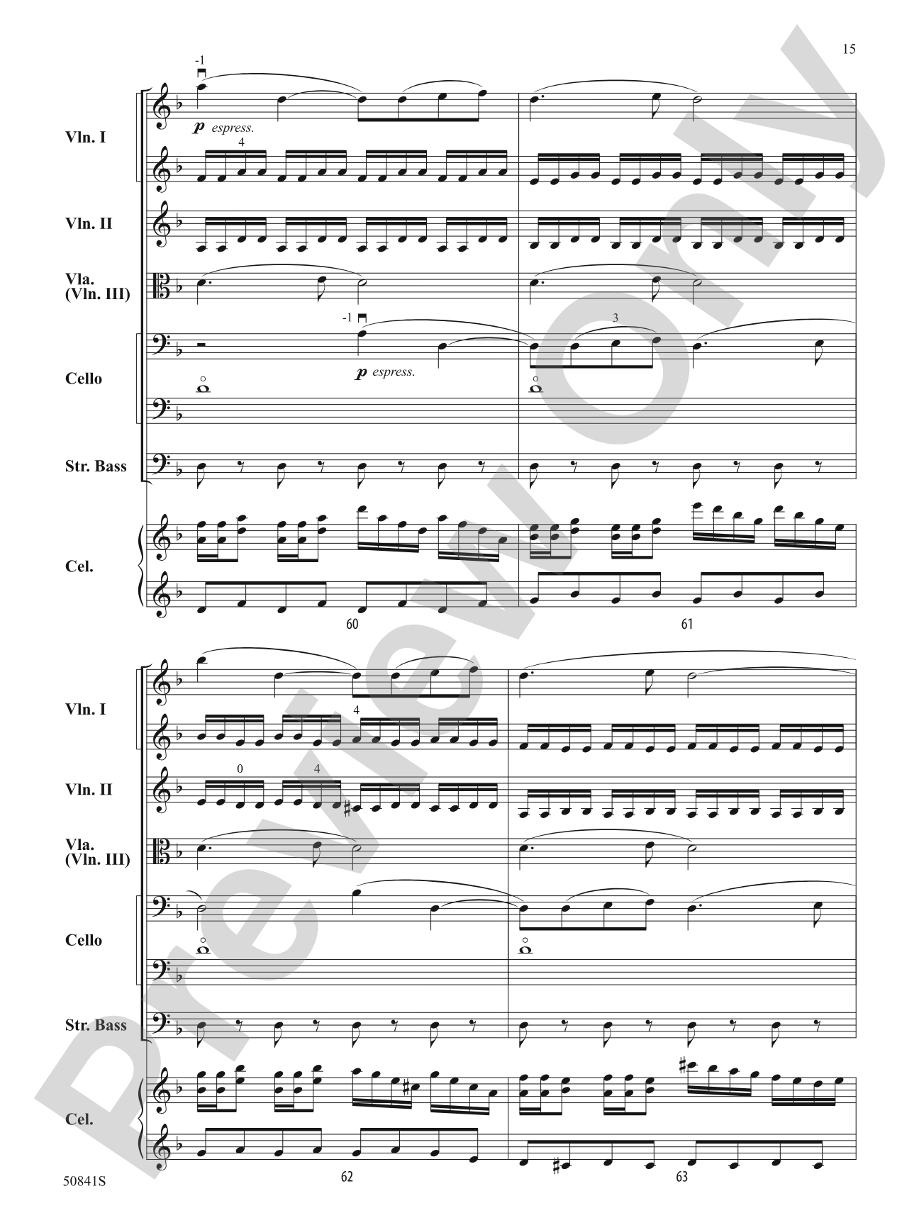 Mysteria Abyssi: String Orchestra Conductor Score & Parts