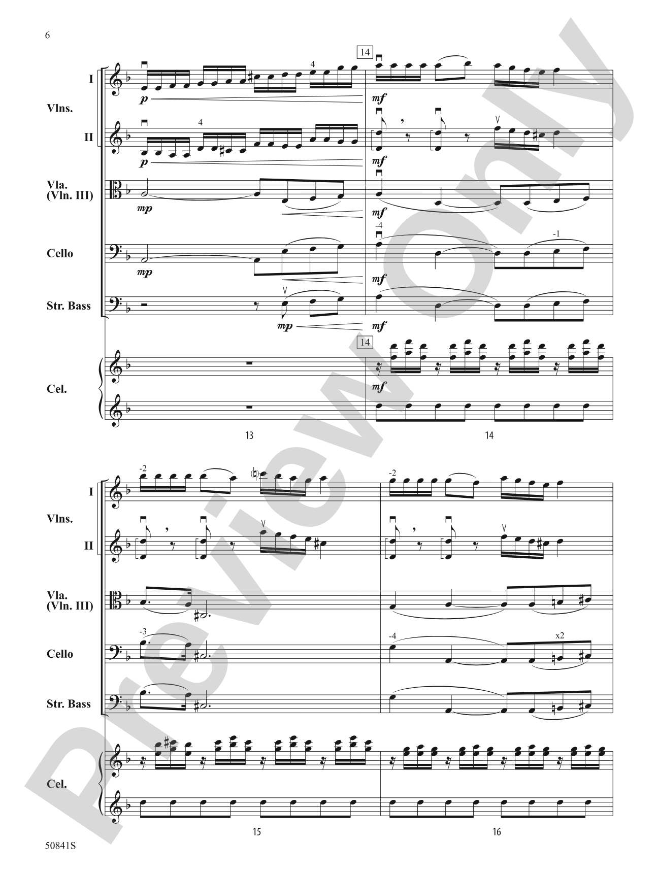 Mysteria Abyssi: String Orchestra Conductor Score & Parts