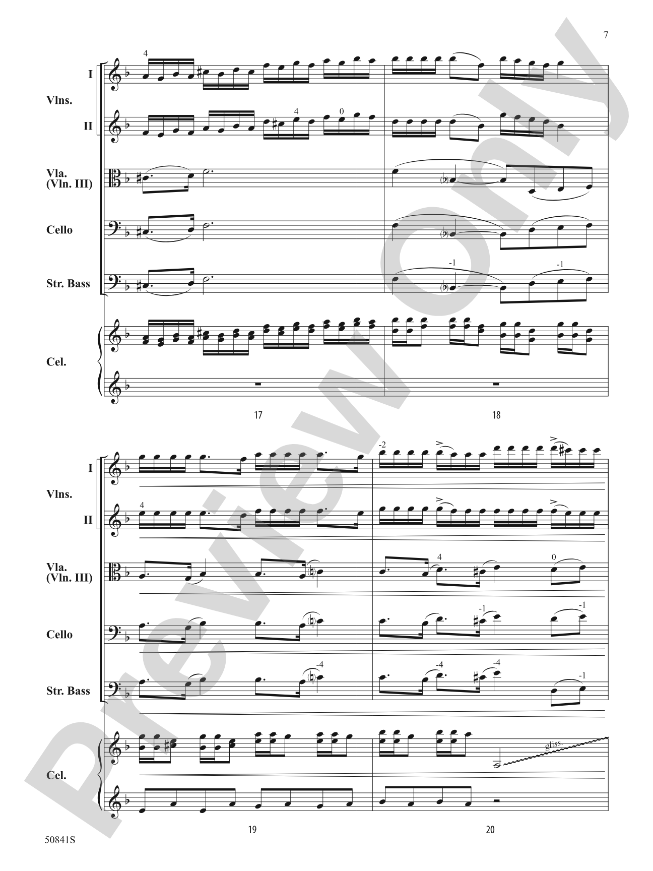 Mysteria Abyssi: String Orchestra Conductor Score & Parts