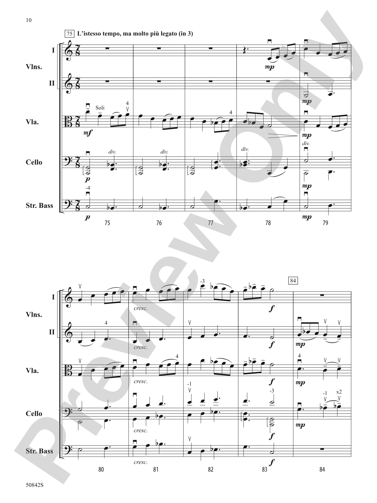 To the Feast!: String Orchestra Conductor Score & Parts