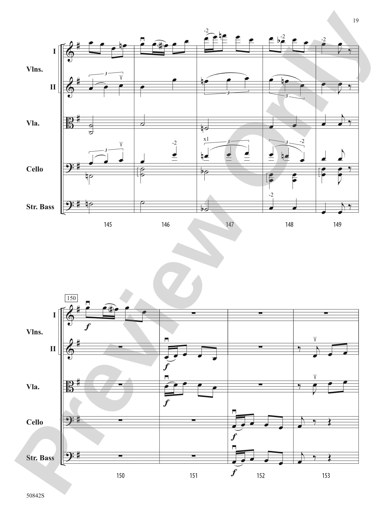 To the Feast!: String Orchestra Conductor Score & Parts
