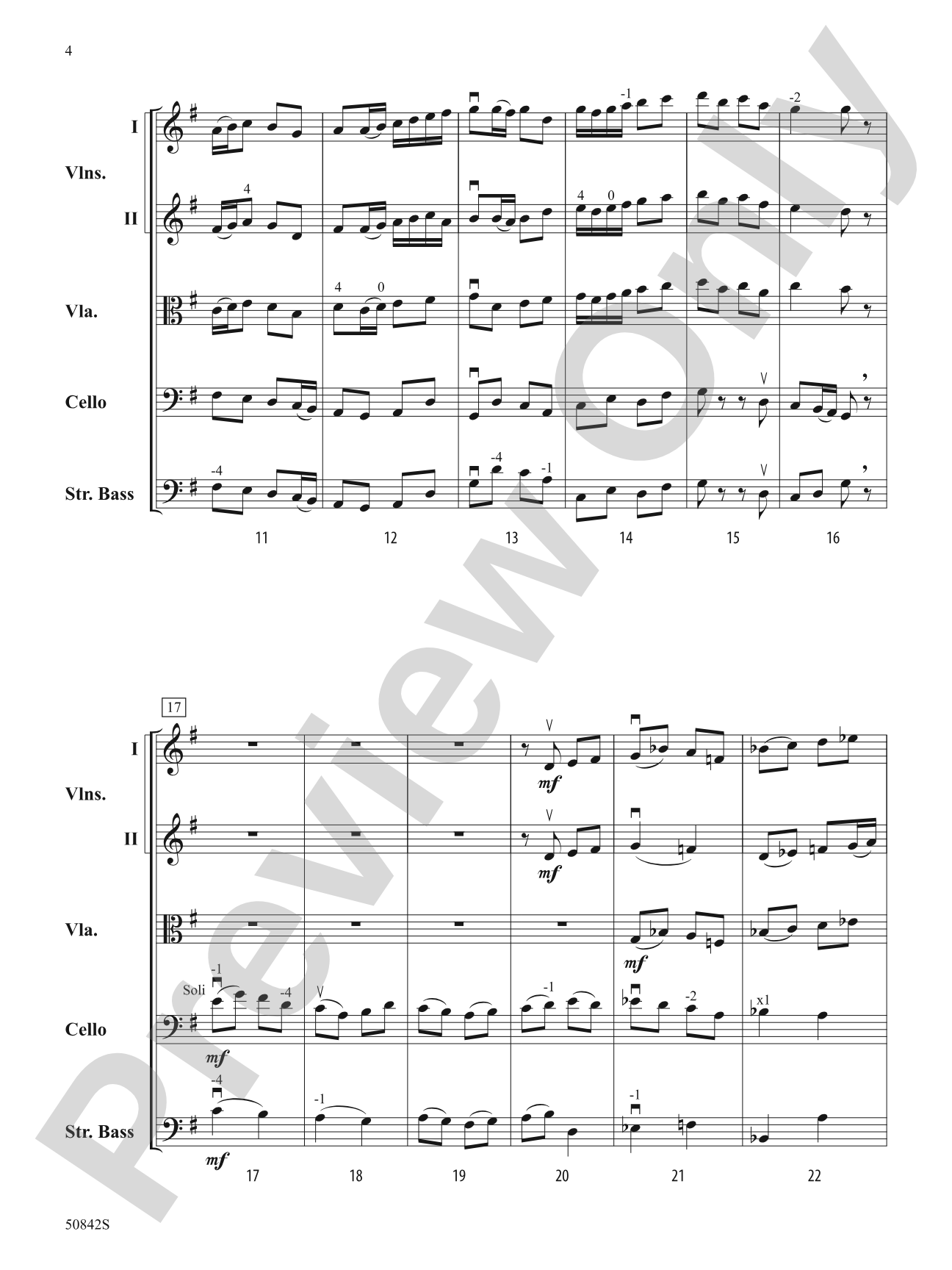 To the Feast!: String Orchestra Conductor Score & Parts