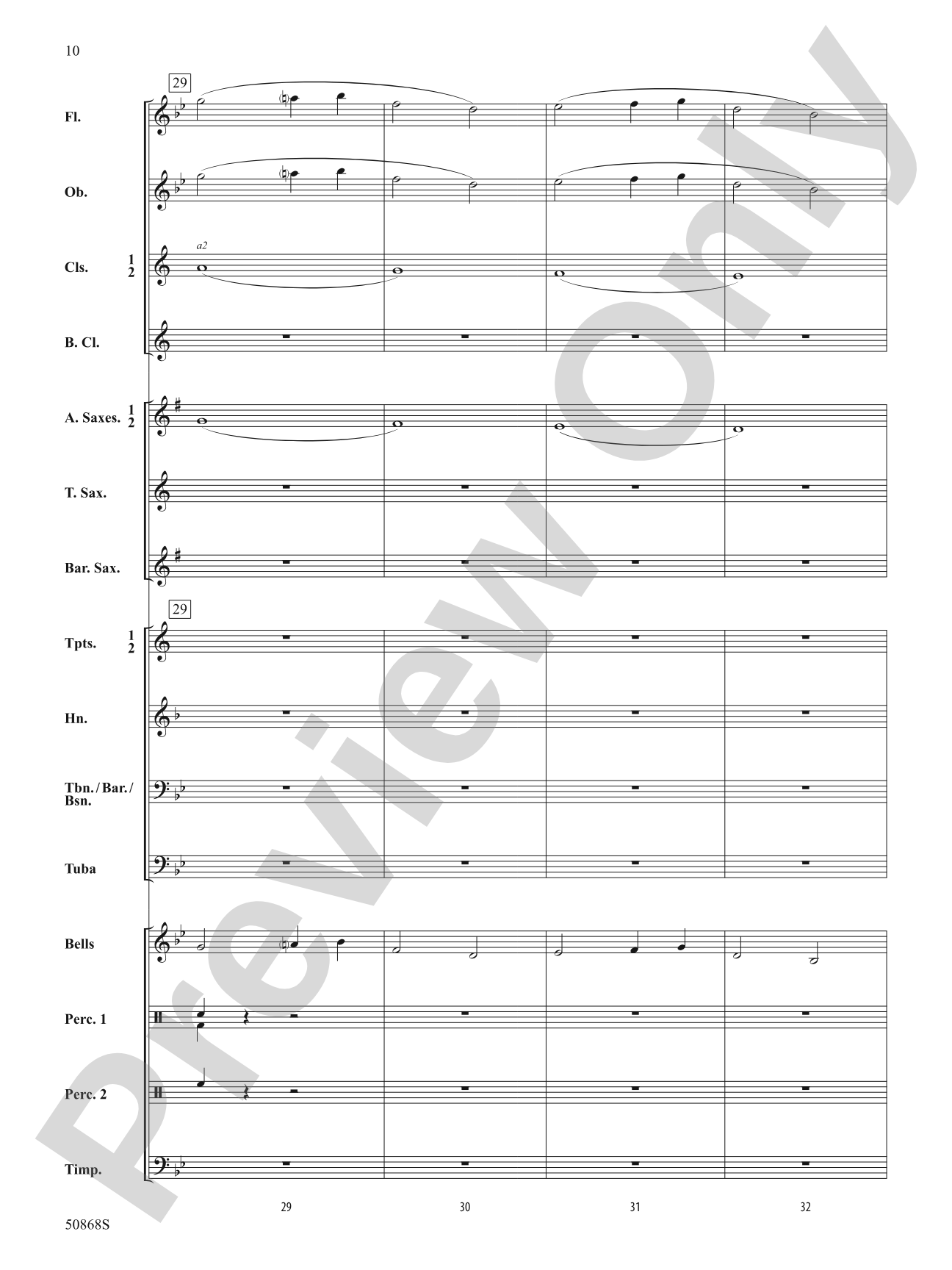 Intrepid Fanfare: Concert Band Conductor Score & Parts