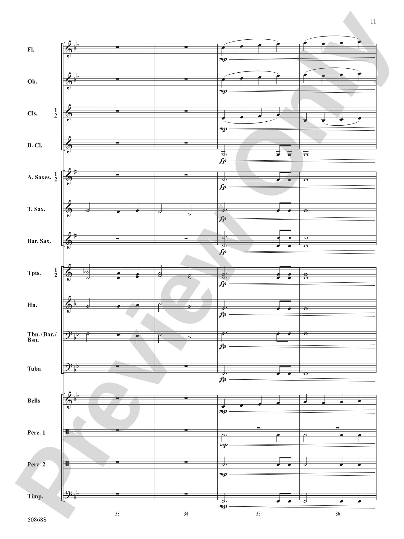 Intrepid Fanfare: Concert Band Conductor Score & Parts