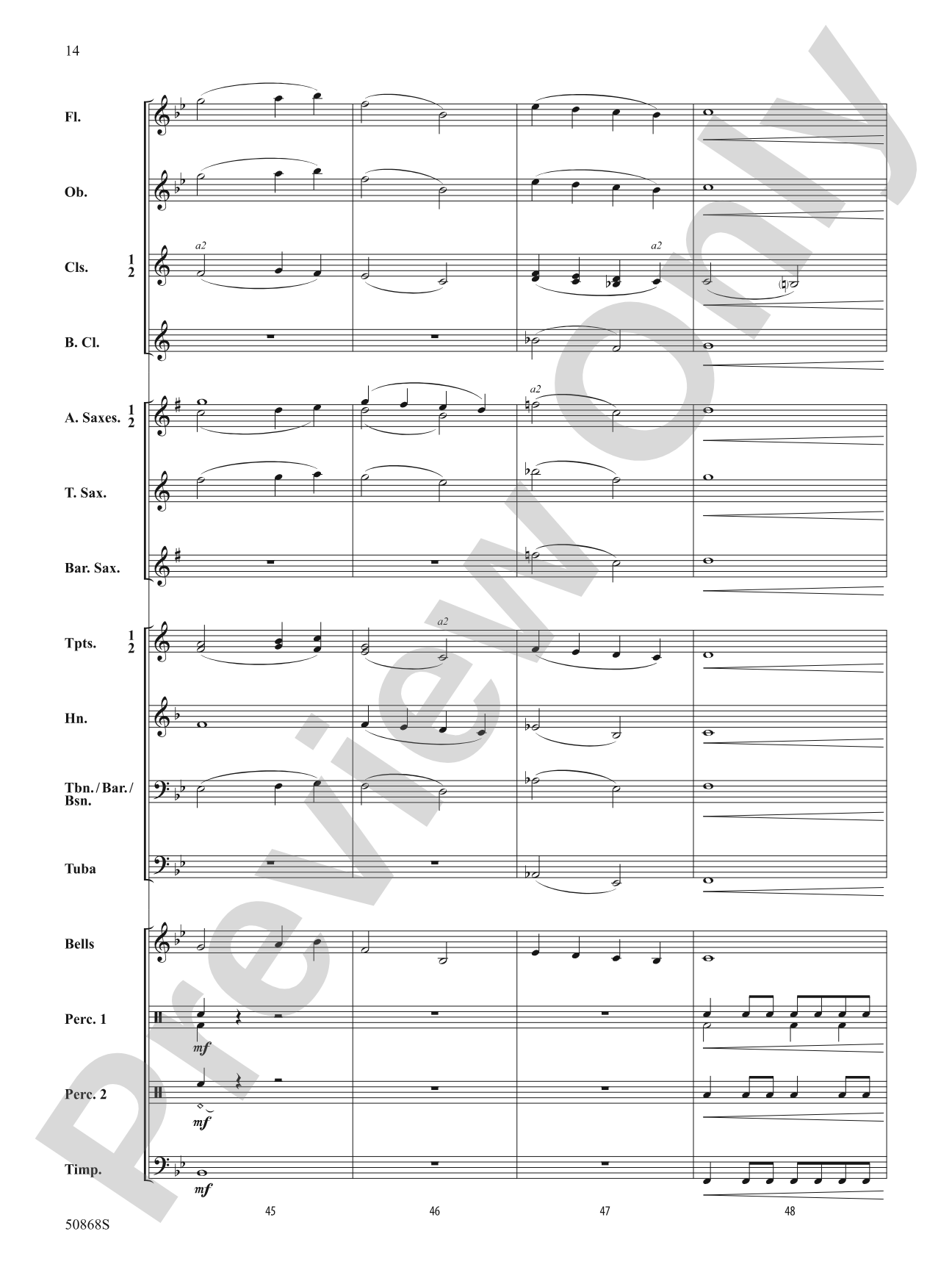 Intrepid Fanfare: Concert Band Conductor Score & Parts