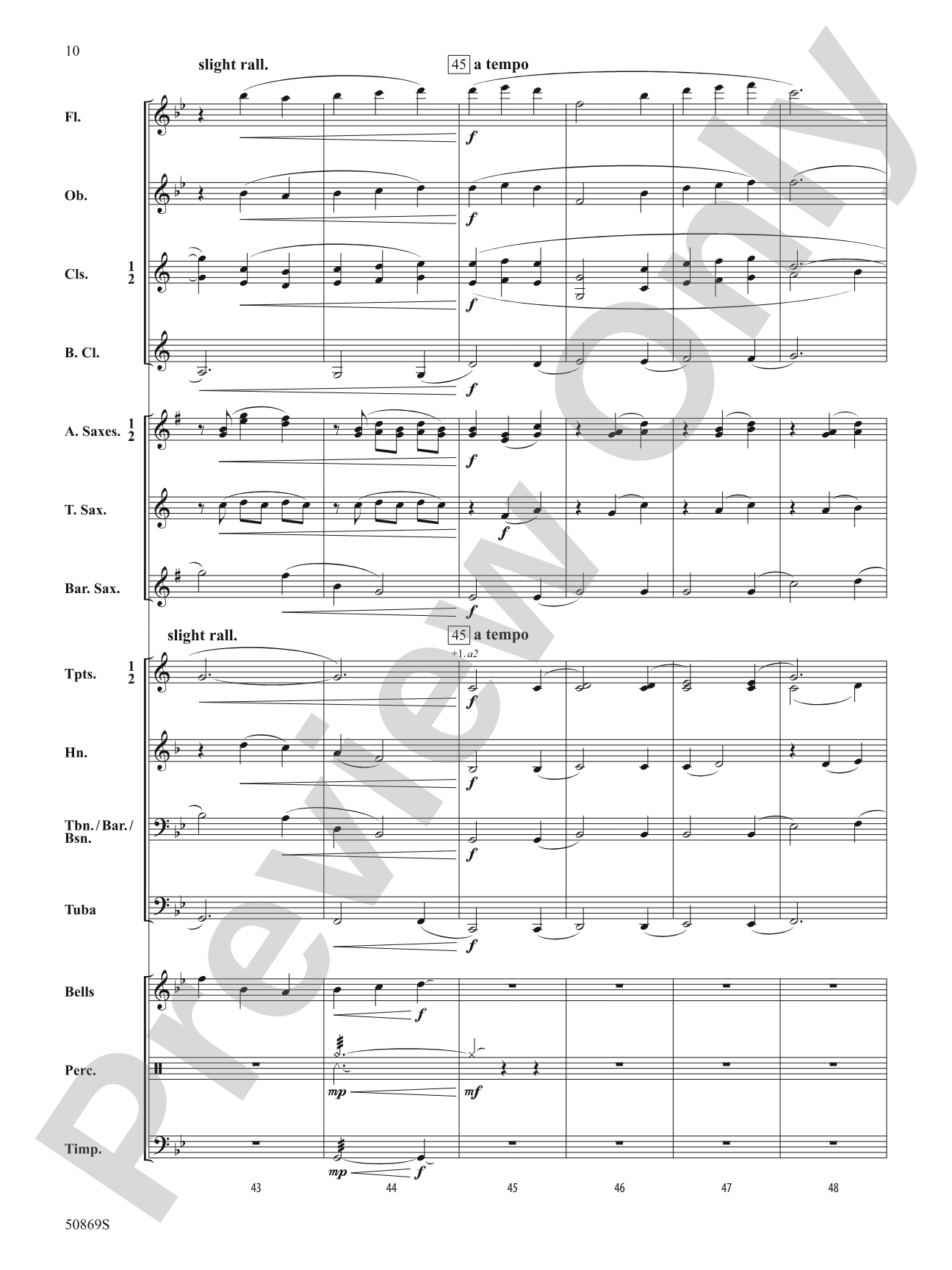 Blessing Wind: Concert Band Conductor Score & Parts