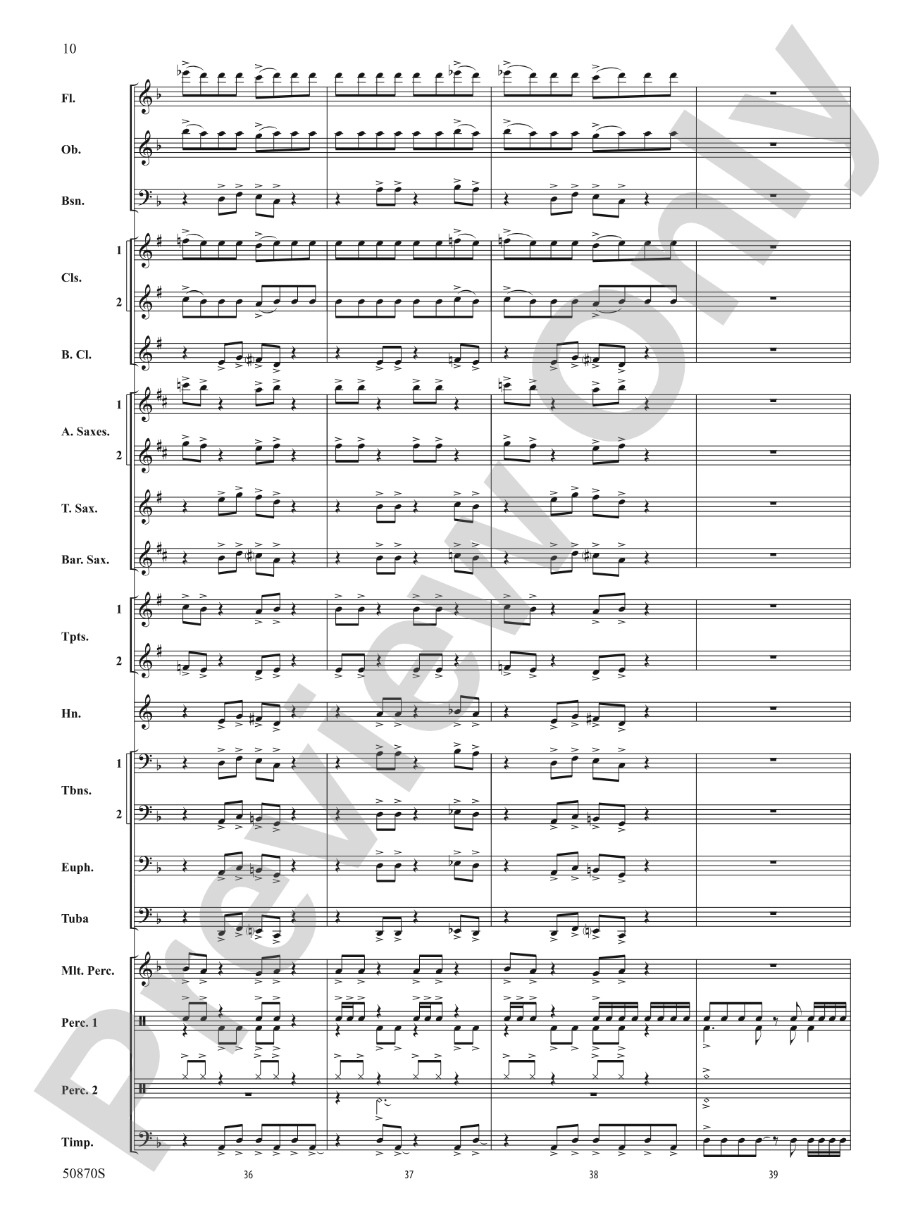 Endurance: Concert Band Conductor Score & Parts