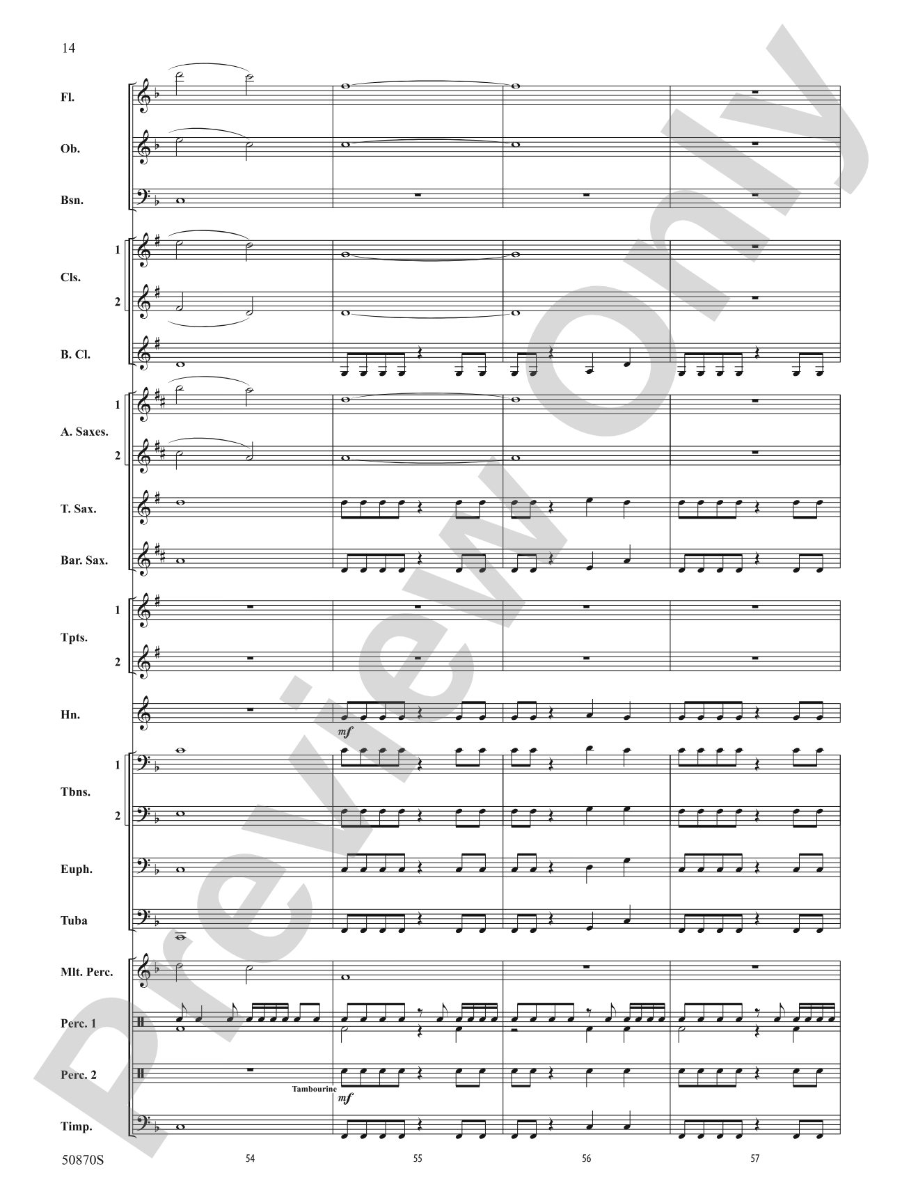 Endurance: Concert Band Conductor Score & Parts