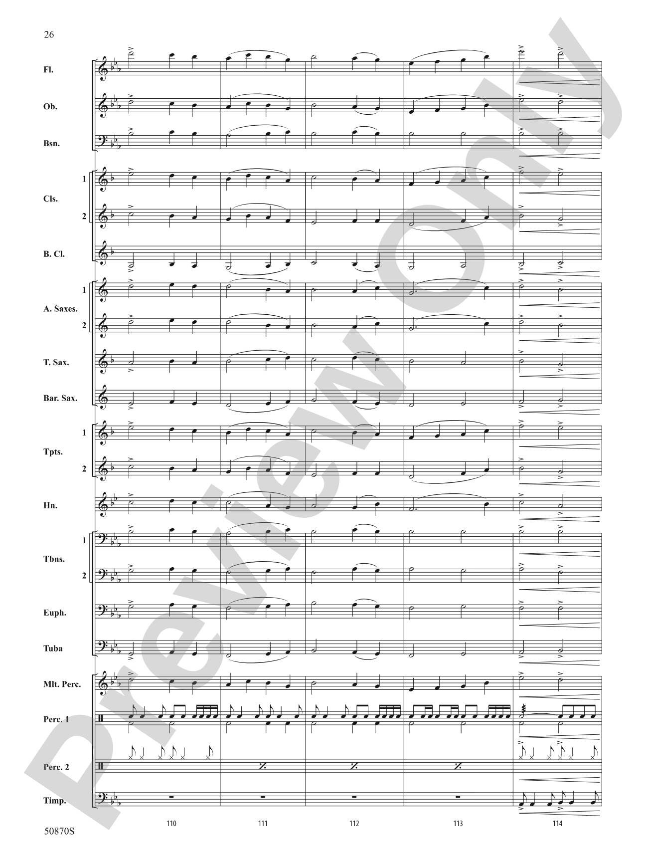 Endurance: Concert Band Conductor Score & Parts