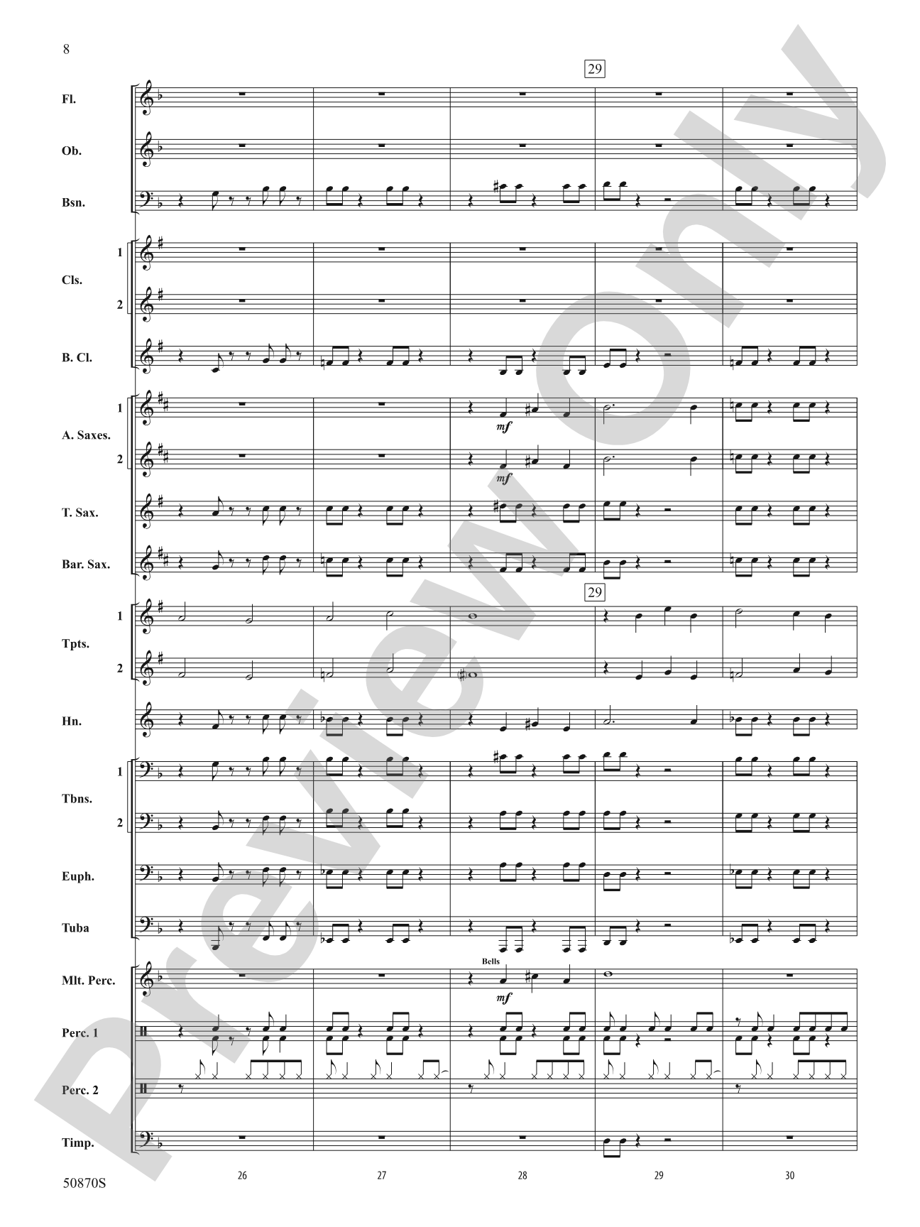 Endurance: Concert Band Conductor Score & Parts