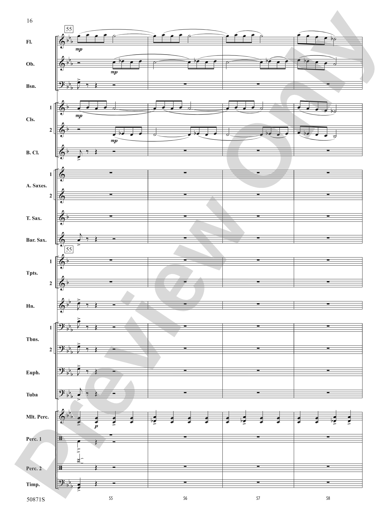 Primal: Concert Band Conductor Score & Parts